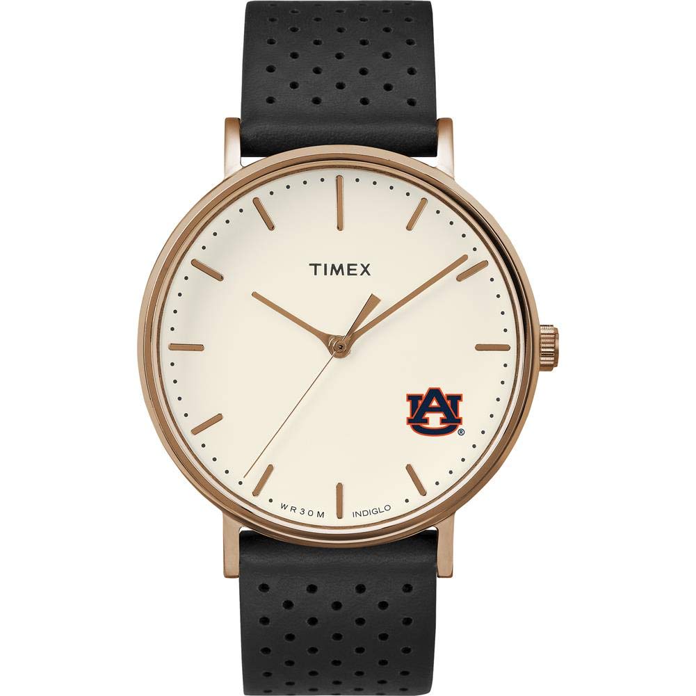 Timex Ladies Auburn University Tigers Rose Gold Grace Watch - Stylish & Durable for School, Work & Everyday Wear