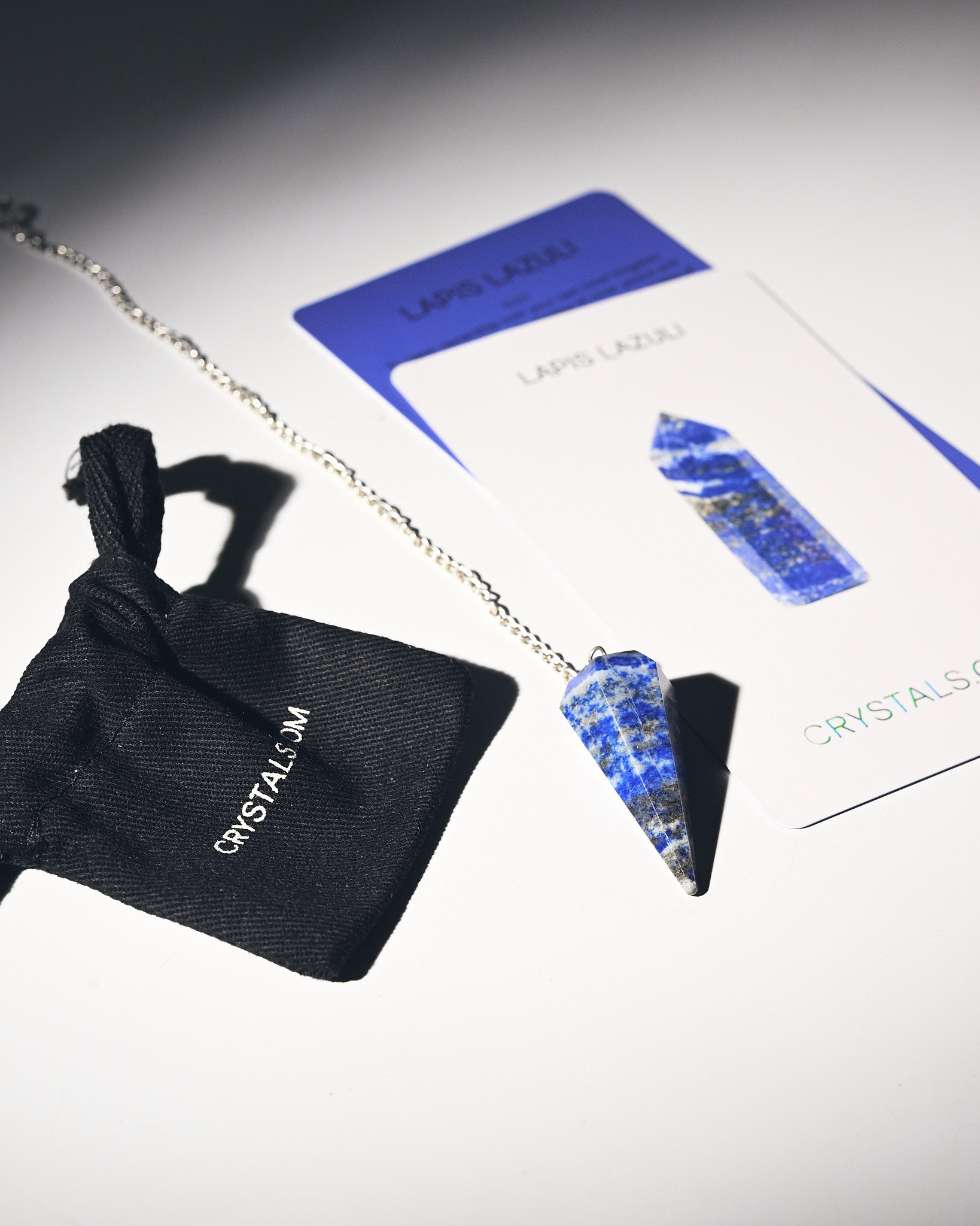 Lapis Lazuli Pendulum - Natural Healing Stone for Dowsing, Divination & Chakra Balancing | Perfect for Meditation, Energy Work & Spiritual Practices