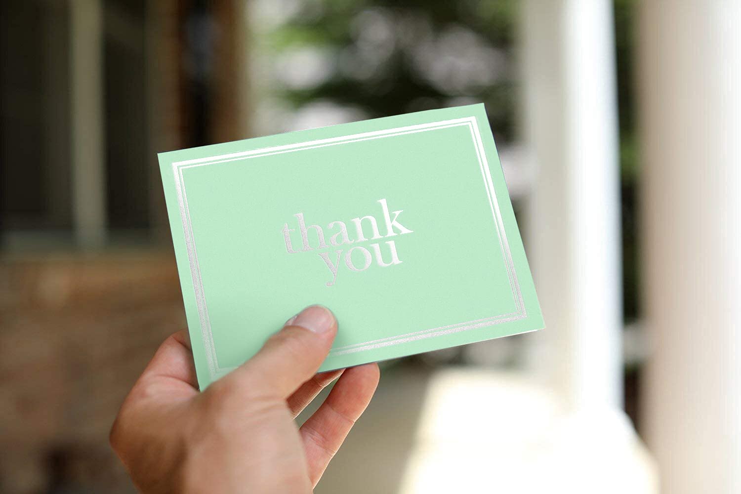 100 Blank Thank You Cards with Envelopes Bulk - Elegant Blank Note Cards for Small Business, Wedding, Gift Cards, Christmas, Graduation, Bridal & Baby Shower - Perfect for Handwritten Notes, Appreciation Gifts & Special Occasions