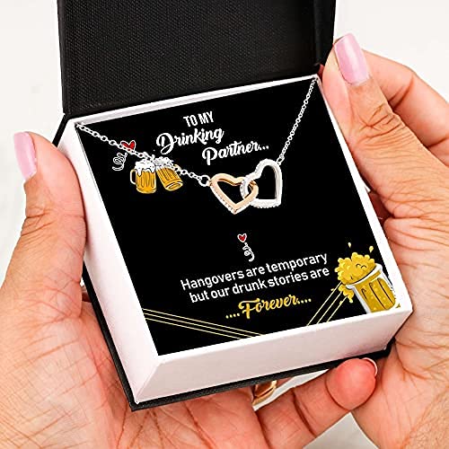 Handmade Silver Heart Necklace for Wife - Anniversary & Valentine's Gift