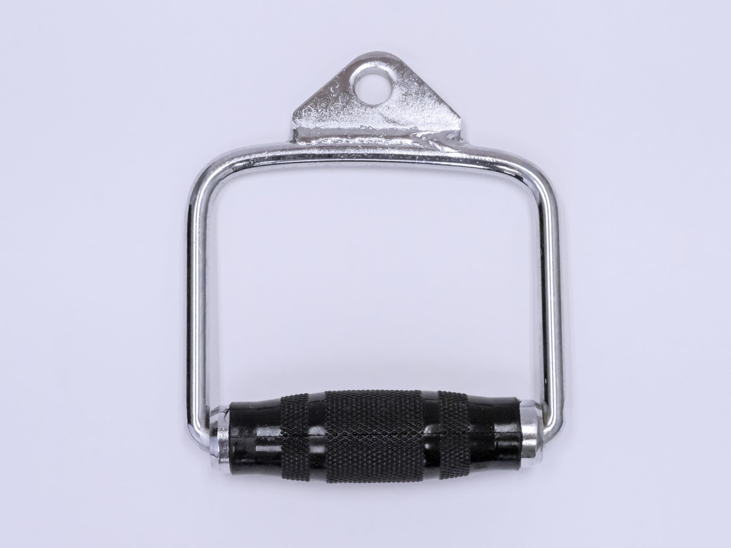 Durable Ader Cable Handle with Chinning Triangle & Tricep Rope - 2 Heavy Duty Snap Links Included for Home Gym & CrossFit Workouts