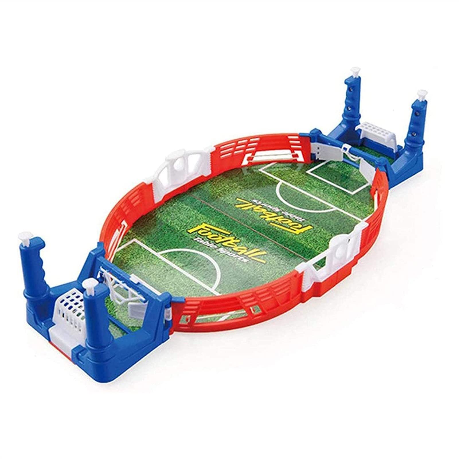 Mini Football Tabletop Arcade Game - Finger Battle Soccer Game with Power Shot for Kids & Adults | Fun Table Soccer for Parties, Office & Family Game Nights