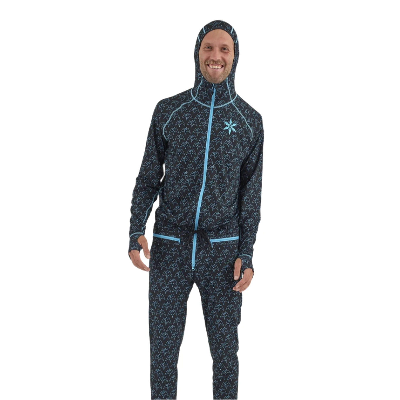 Airblaster Classic Ninja Suit 2025 - Waterproof Snowboard & Ski Base Layer for Men & Women - Perfect for Winter Sports & Cold Weather Activities
