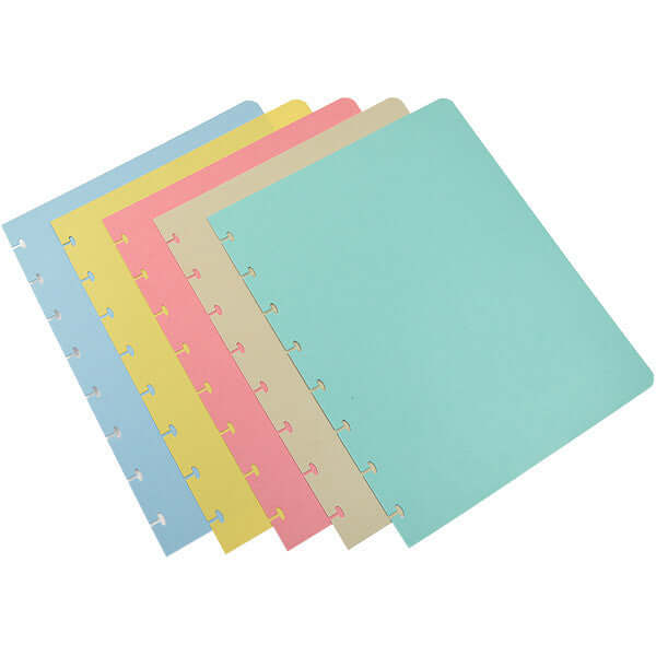 Atoma 165 x 210mm Cardboard Notebook Dividers - 12 Pack Index Tabs for Organizing Binders, Journals & Office Files | Perfect for School, Office & Home Organization