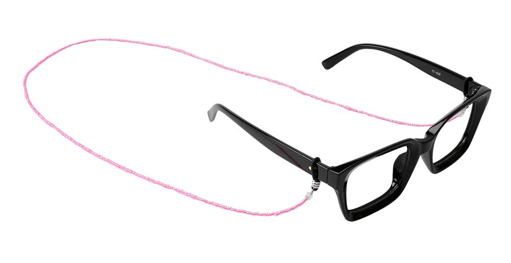 Colorful Beaded Eyeglass Chain - Stylish Sunglass Holder & Glasses Strap Lanyard for Women & Men - Perfect for Reading, Driving, and Outdoor Activities