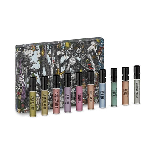 Penhaligon's 10-Piece Mini Perfume Gift Set for Men & Women - Luxury Fragrance Sampler for Travel, Gifting & Everyday Use