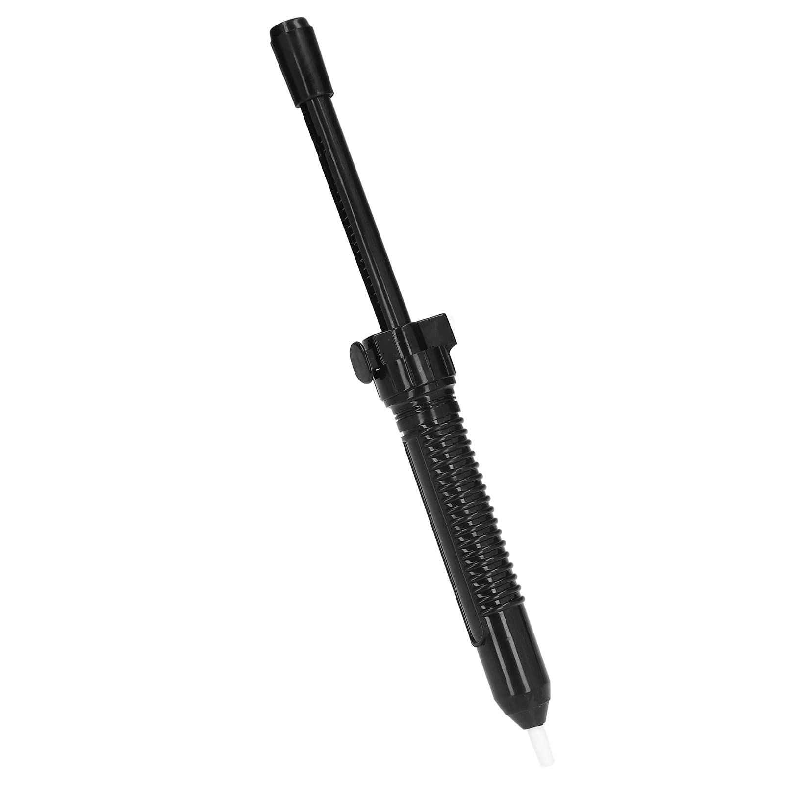 Desoldering Pump - ABS Black Handheld Vacuum Solder Sucker Tool with Non-Slip Grip | Easy Operation for Electronics Repair & PCB Maintenance | Perfect for DIY Projects & Professional Use