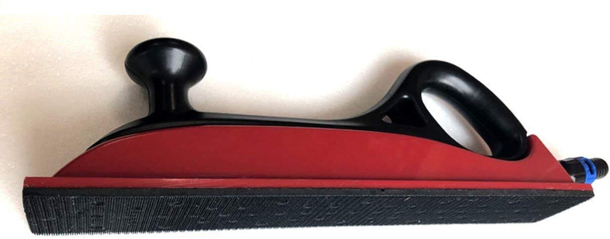 Dust-Free Dry Grinding & Vacuum Cleaning Hand/Push Plate - Metal Polishing Tool for Sheet Metal Spray Painting | Perfect for Auto Body Repair, Metalworking & DIY Projects