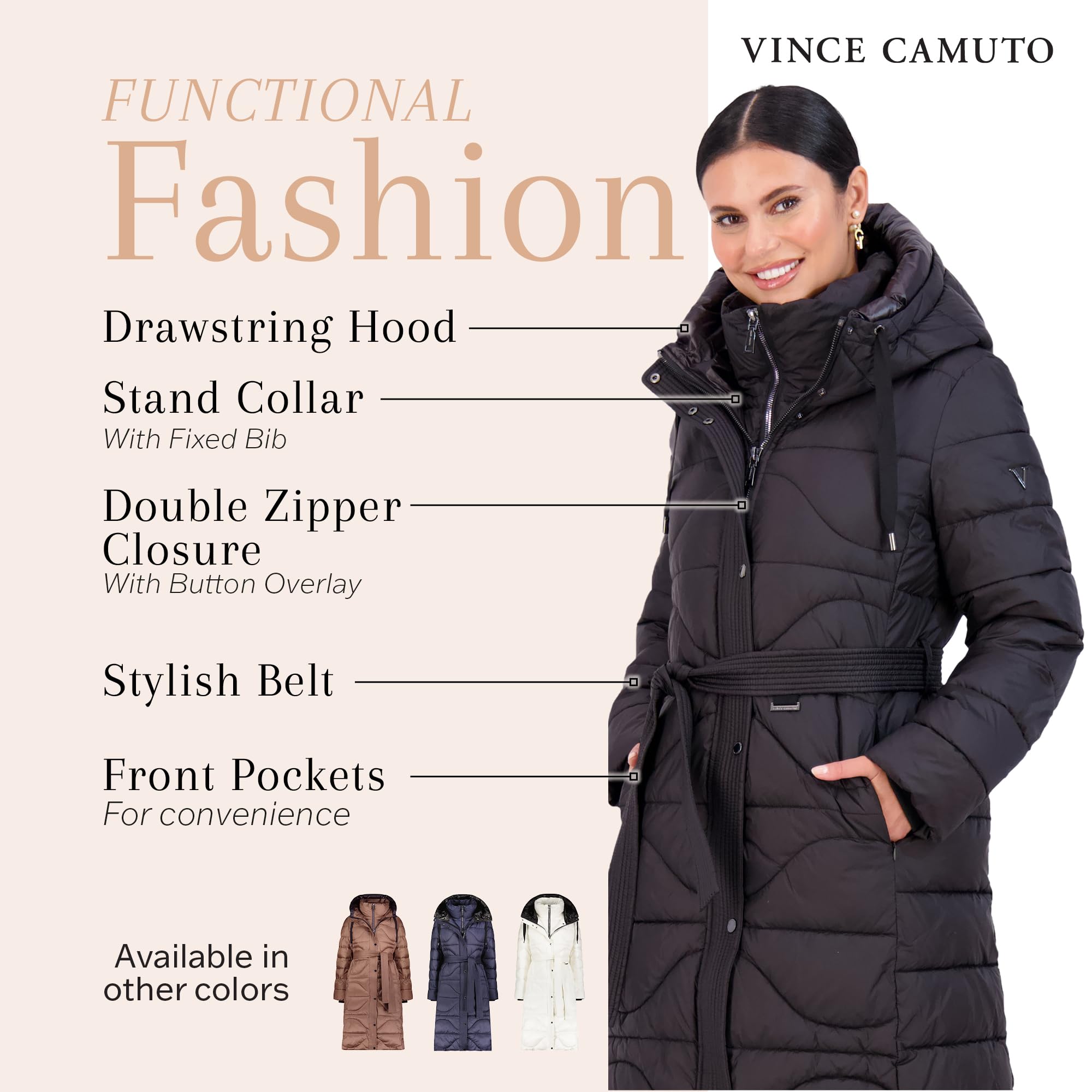 Women's Long Puffer Coat with Hood - Winter Warm Thick Down Jacket for Cold Weather - Perfect for Outdoor Activities, Snowboarding & Daily Commute
