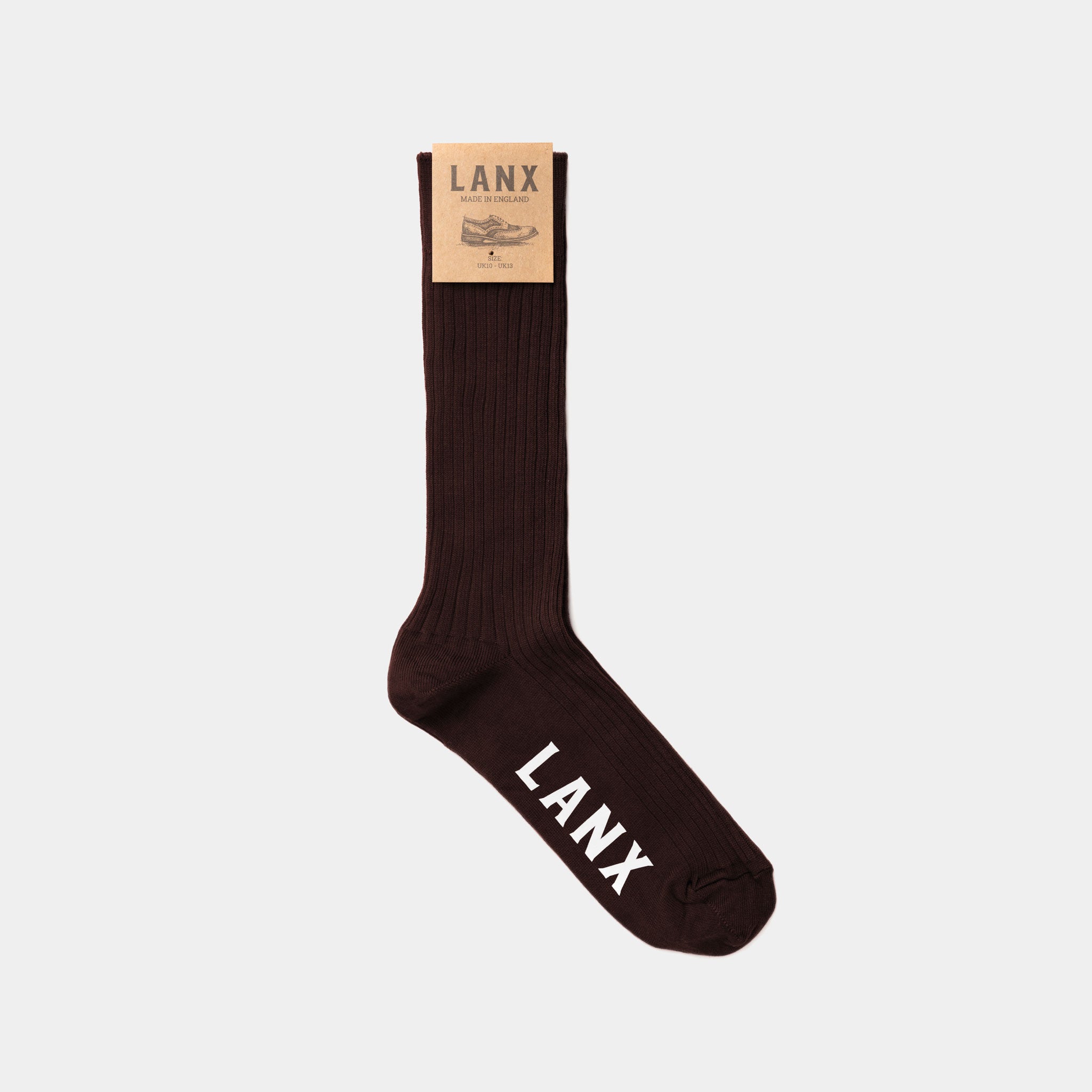 Brown Dress Socks for Men & Women - Comfortable Casual & Formal Cotton Socks - Perfect for Office, Business, Daily Wear & Gifts