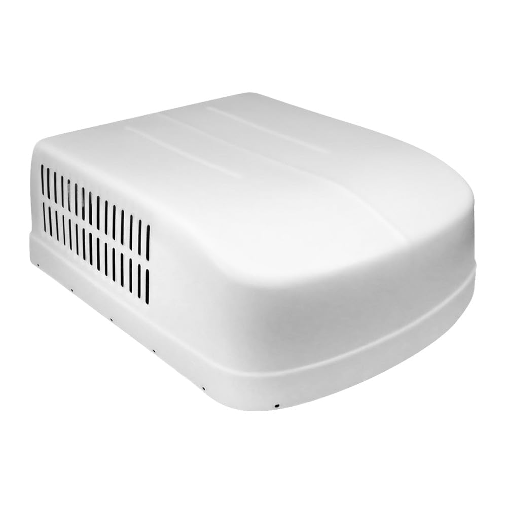 Dometic Duo Therm Brisk Air Old Style Replacement A/C Shroud - Polar White by Icon Technologies - Perfect for RV, Camper & Travel Trailer Air Conditioner Covers