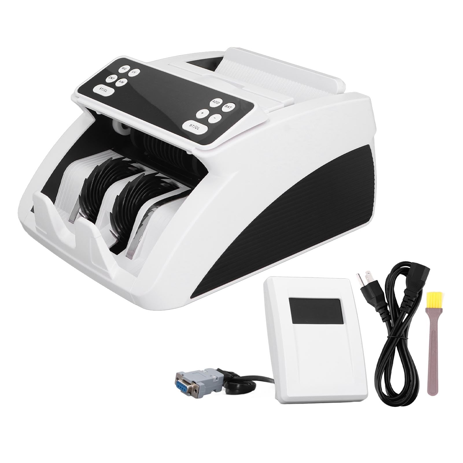 Mixed Denomination Money Counter Machine - High-Speed Bill Counter with Multi-Currency Value Counting for Business | Perfect for Banks, Retail Stores & Cash-Intensive Businesses