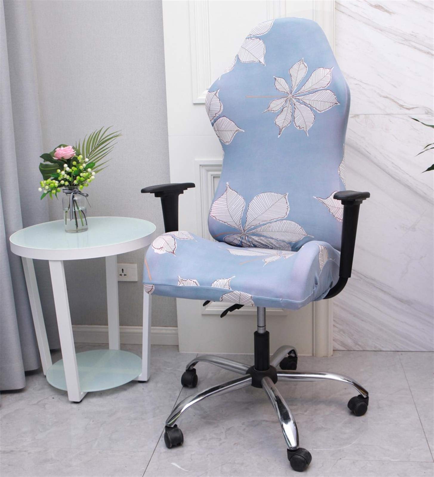 R&P Printed Gaming Chair Cover - Stretchable Polyester Slipcover for Office & Computer Chairs - Protects & Enhances Swivel Chairs - Perfect for Home Office, Gaming Setup & Workspace Decor
