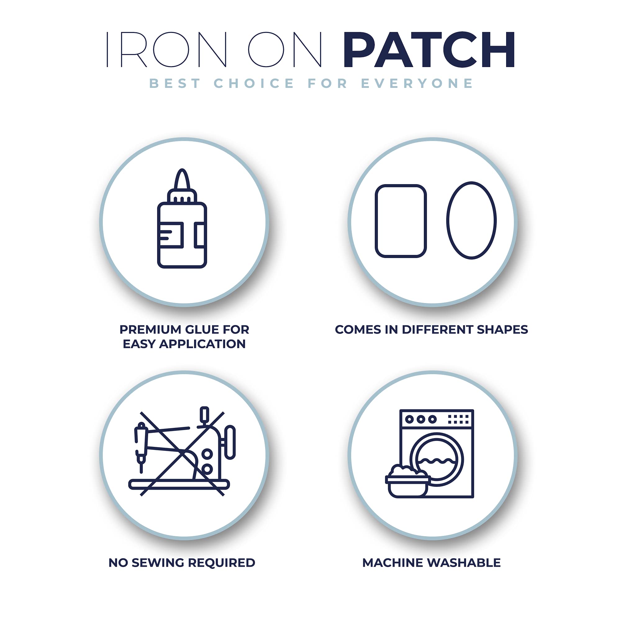 Johnson & Smith Iron-On Fabric Patch - 4