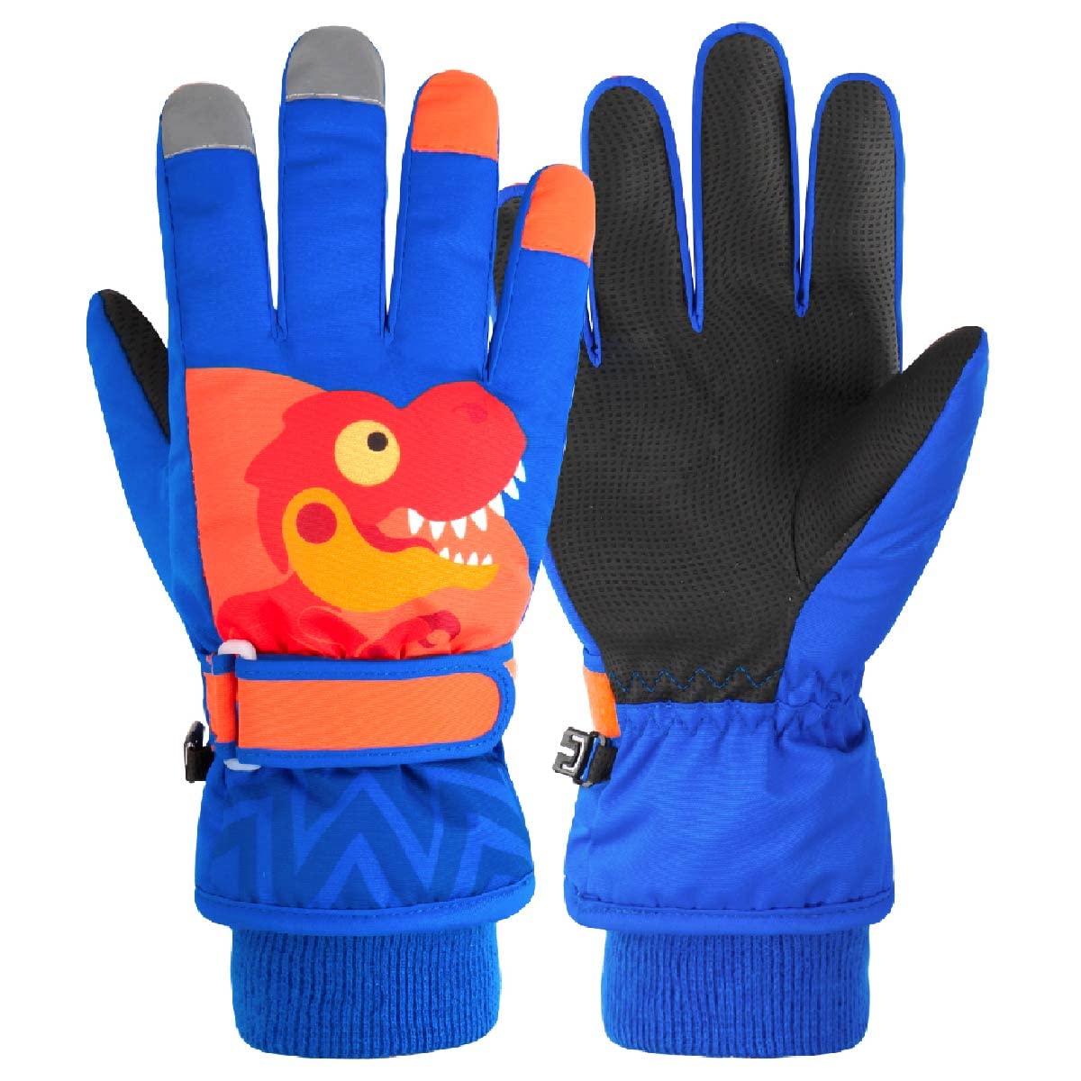 JEELAD Kids Winter Snow Gloves - Waterproof Ski & Snowboard Gloves for Boys & Girls - Warm & Durable for Skiing, Snowboarding & Outdoor Winter Play