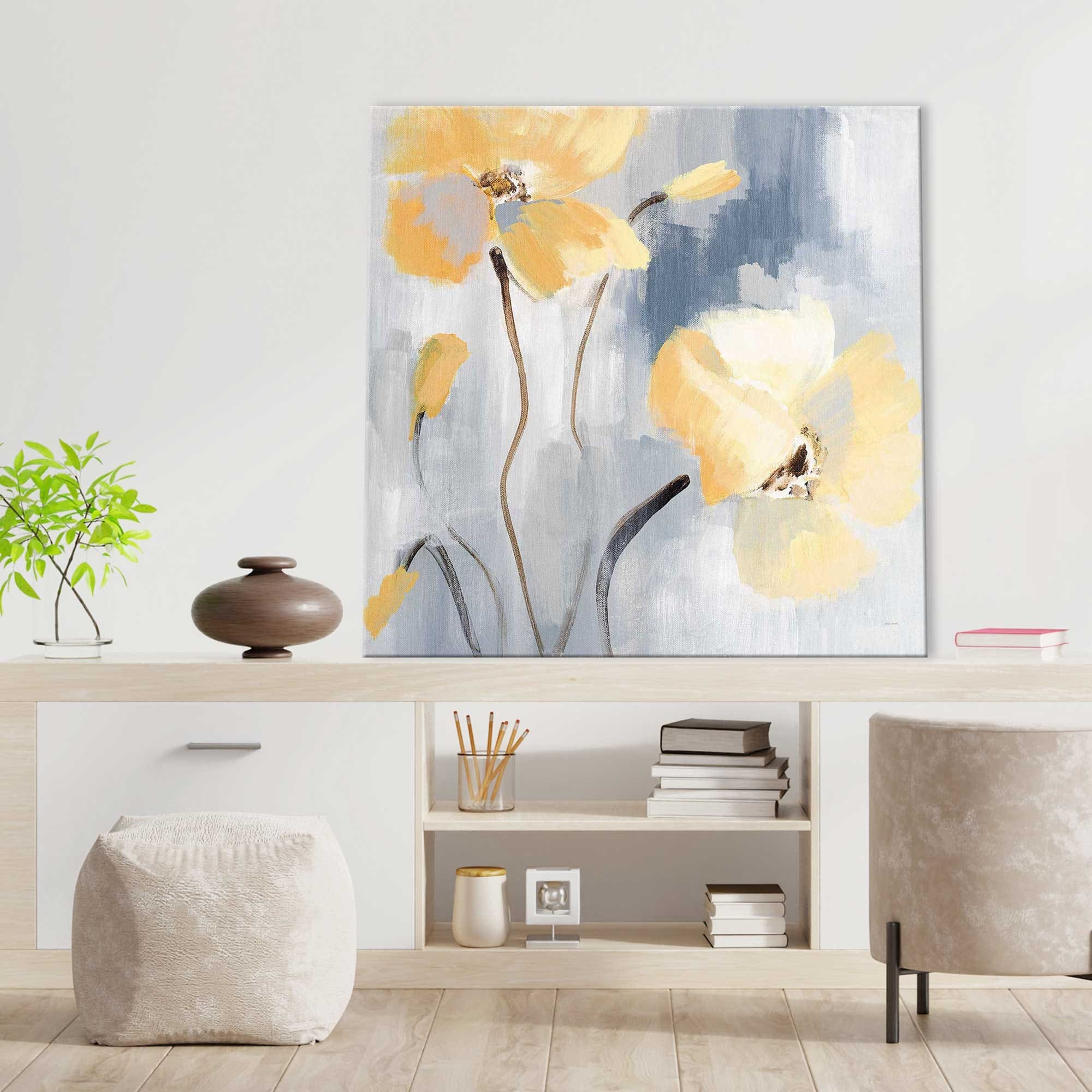 Blossom Beguile I by Lanie Loreth - Floral Canvas Wall Art Print - Elegant Home Decor for Living Room, Bedroom & Office