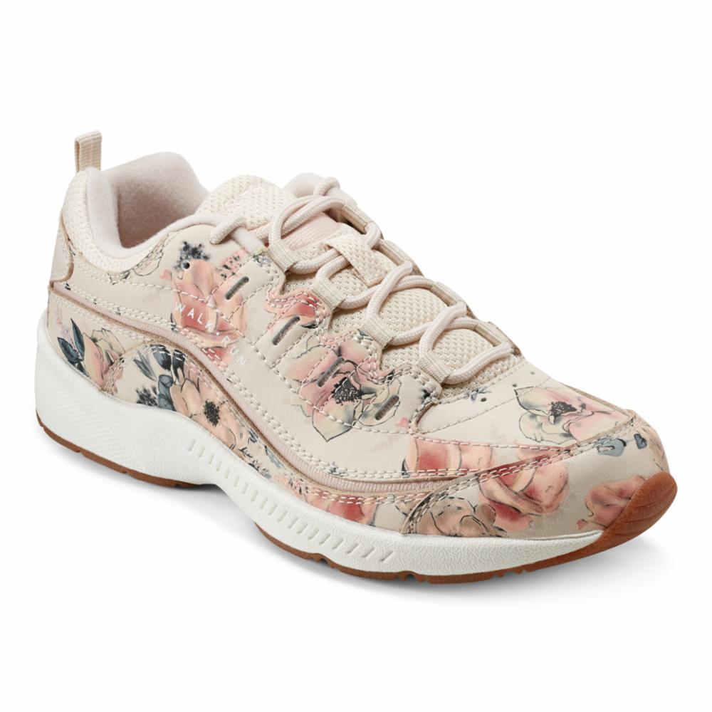 Easy Spirit Women's Romy39 Multi M Walking Shoes - Comfortable Slip-On Sneakers for Women with Arch Support | Perfect for Travel, Work & Everyday Wear