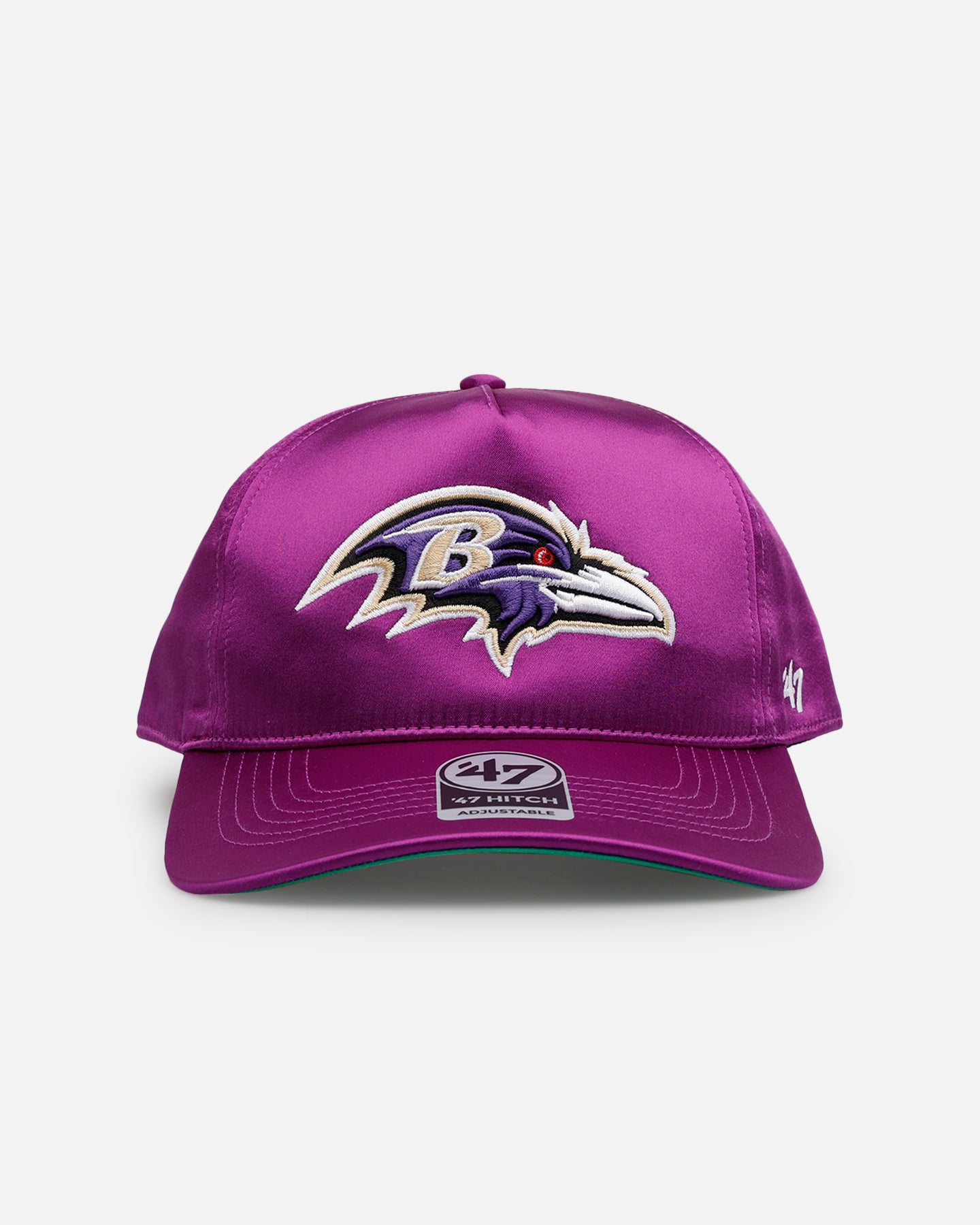 47 Brand Baltimore Ravens 'Silky Way' 47 Hitch Snapback Purple Hat - Adjustable Snapback Cap for Men & Women - Perfect for Football Games, Tailgating & Casual Wear