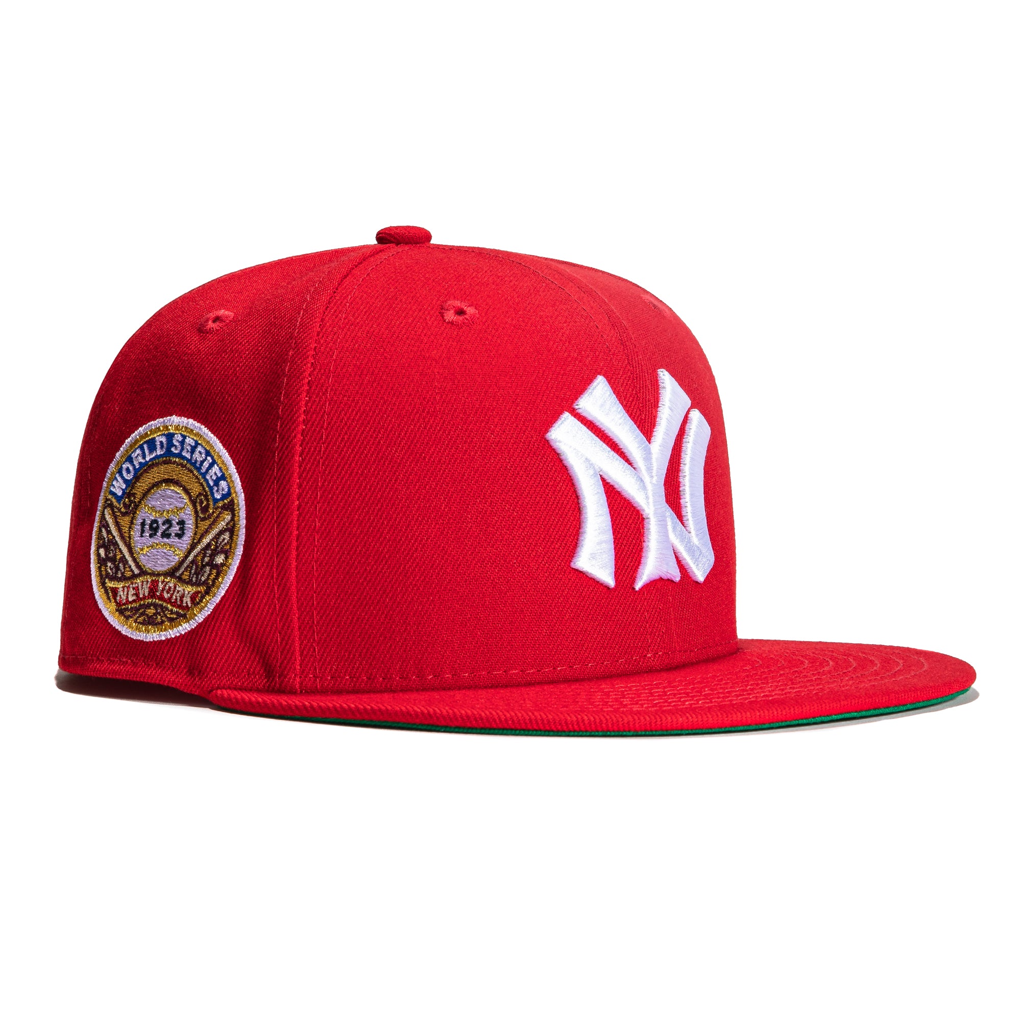 New Era 59Fifty New York Yankees 1923 World Series Patch Snapback Cap - Red, White & Navy Blue - Official MLB Licensed Baseball Hat for Fans, Sports Enthusiasts & Streetwear Fashion | Perfect for Games, Collecting & Everyday Wear