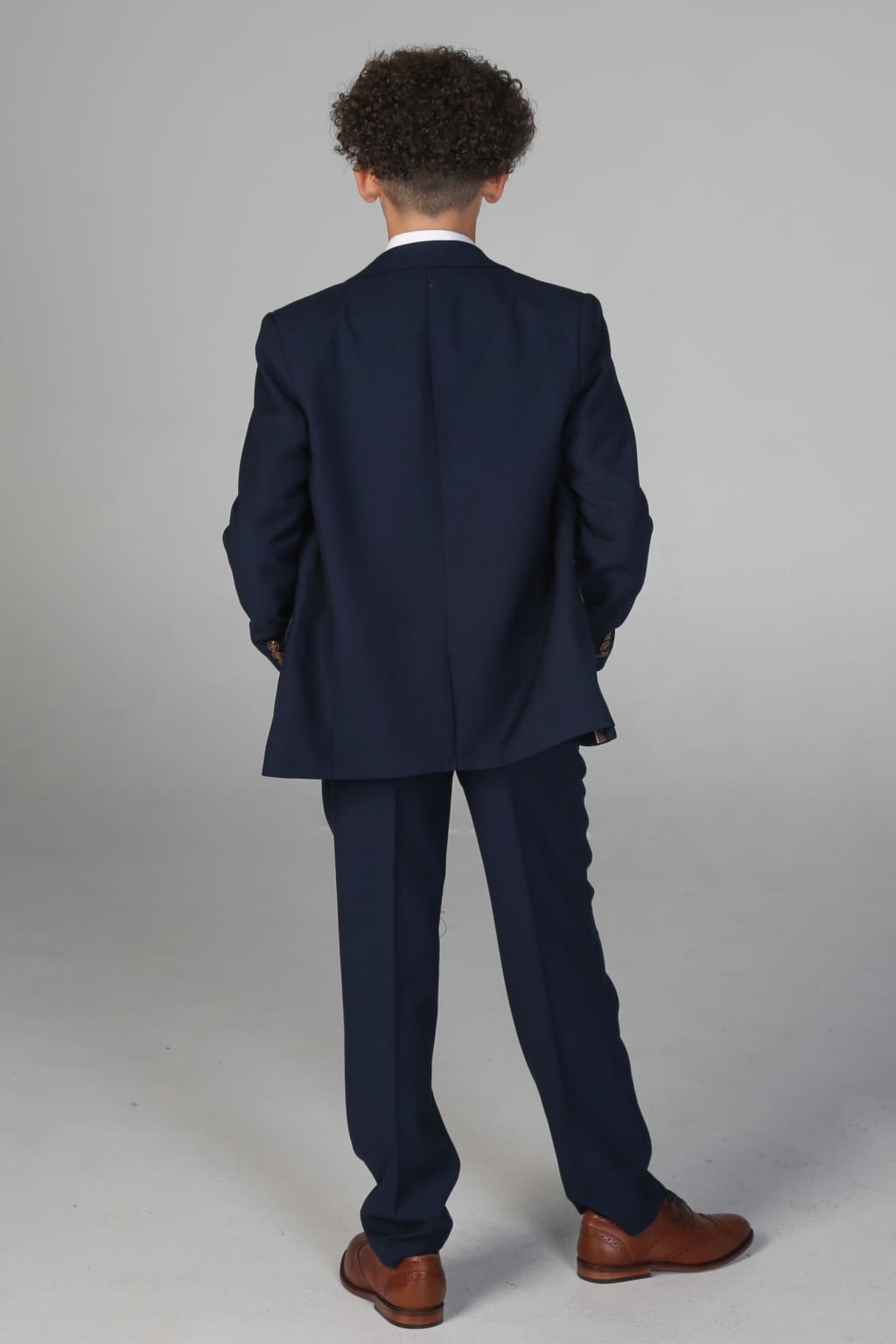 Stylish Mayfair Navy Three-Piece Suit for Boys | Formal Kids' Suit | Perfect for Weddings, Parties & Special Occasions