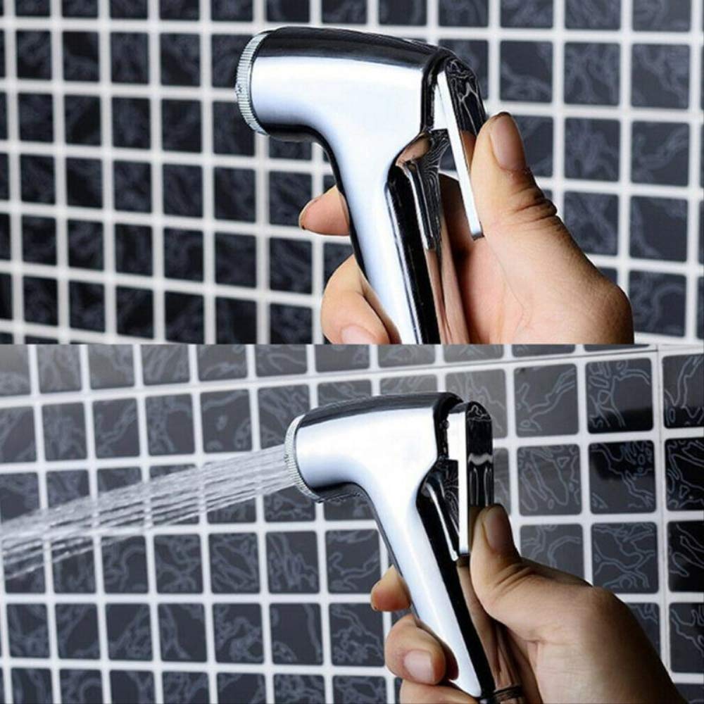 ABS Handheld Bidet Sprayer Set - Easy Install Toilet & Pet Cleaning Hose for Bathroom & Diaper Wash
