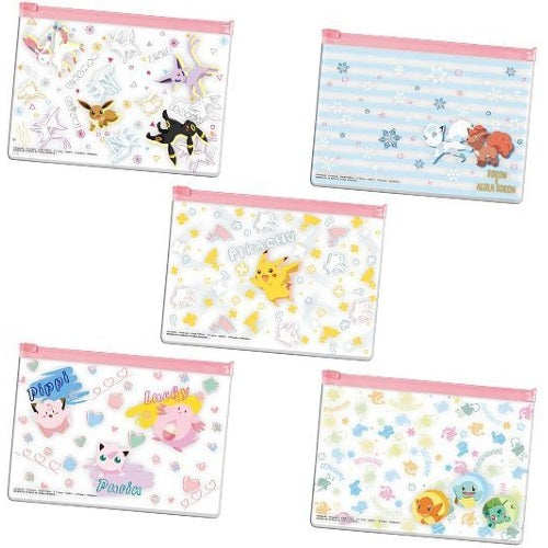 **Bandai Pokemon Clear Candy Pouch - Collectible Toy for Kids & Adults, Perfect for Cosplay, Gifts, and Anime Merchandise Collection**