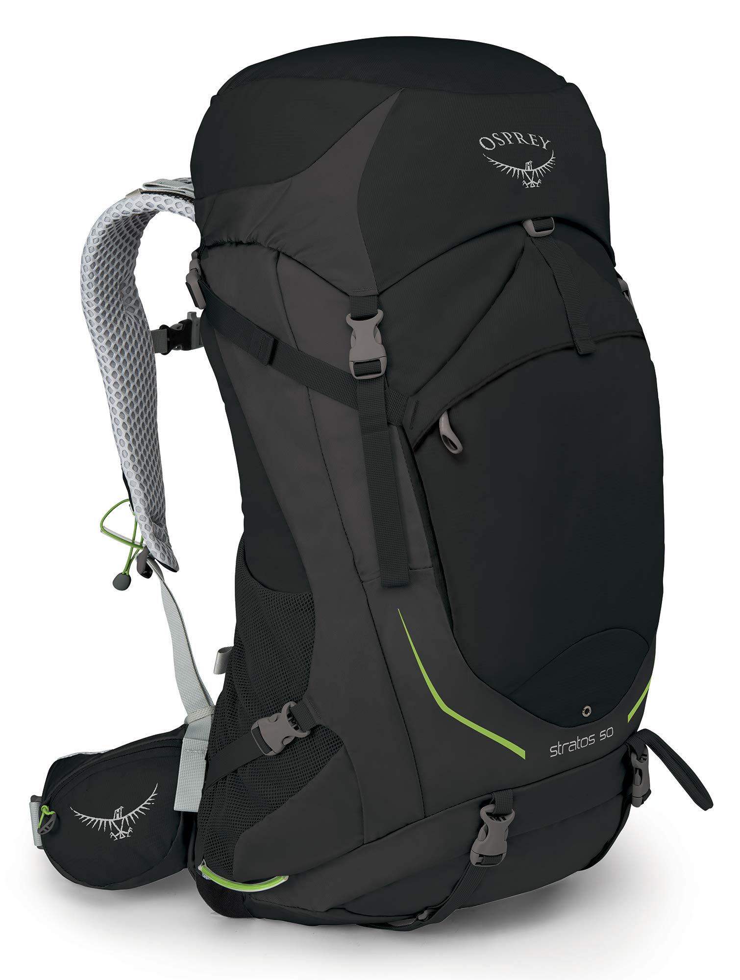 Osprey Stratos 50 Men's Hiking Backpack - Lightweight & Durable for Outdoor Adventures, Camping & Travel