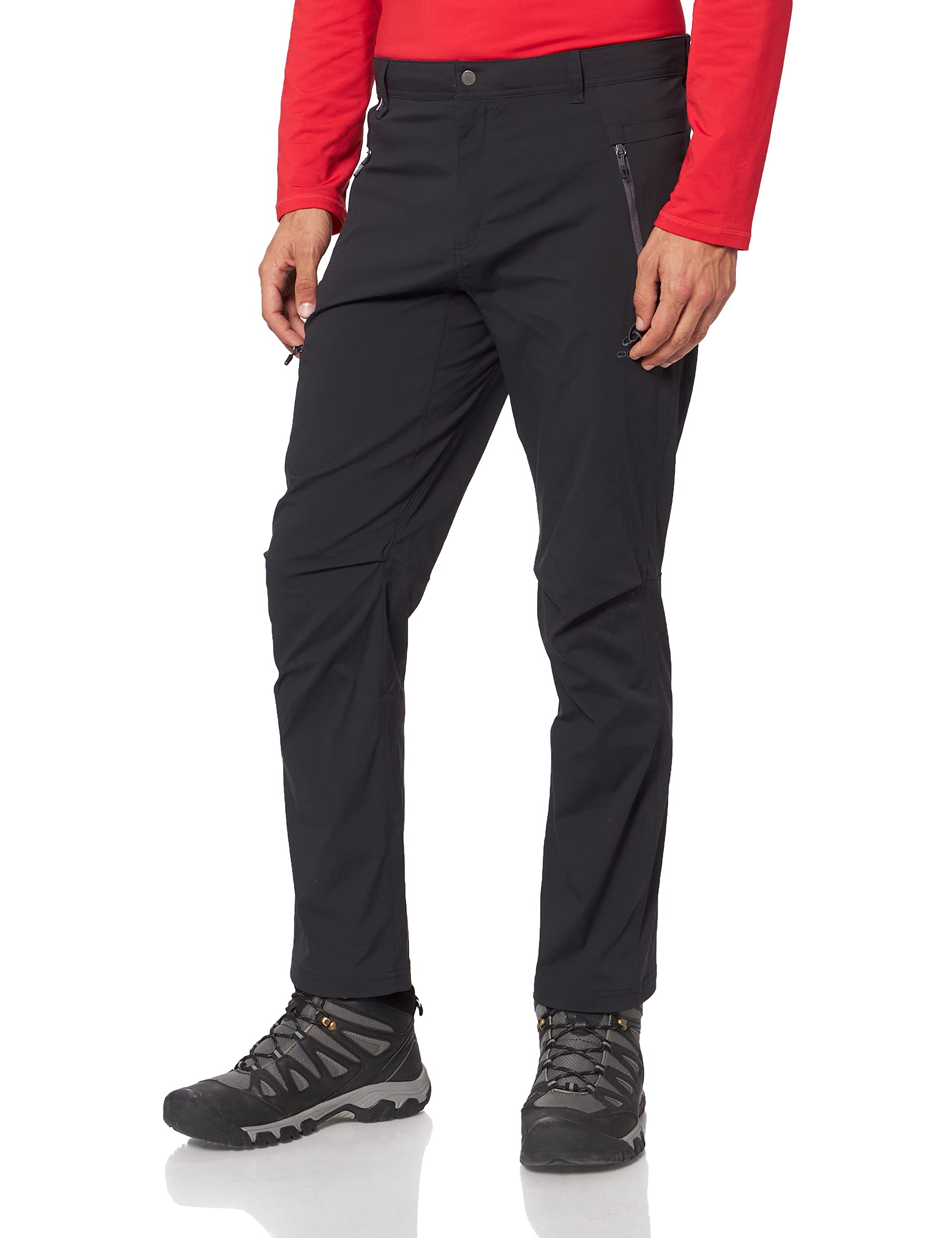 Odlo Wedgemont Pants Short 52 - Lightweight Hiking & Outdoor Adventure Shorts for Men - Perfect for Trail Running, Camping, and Summer Activities