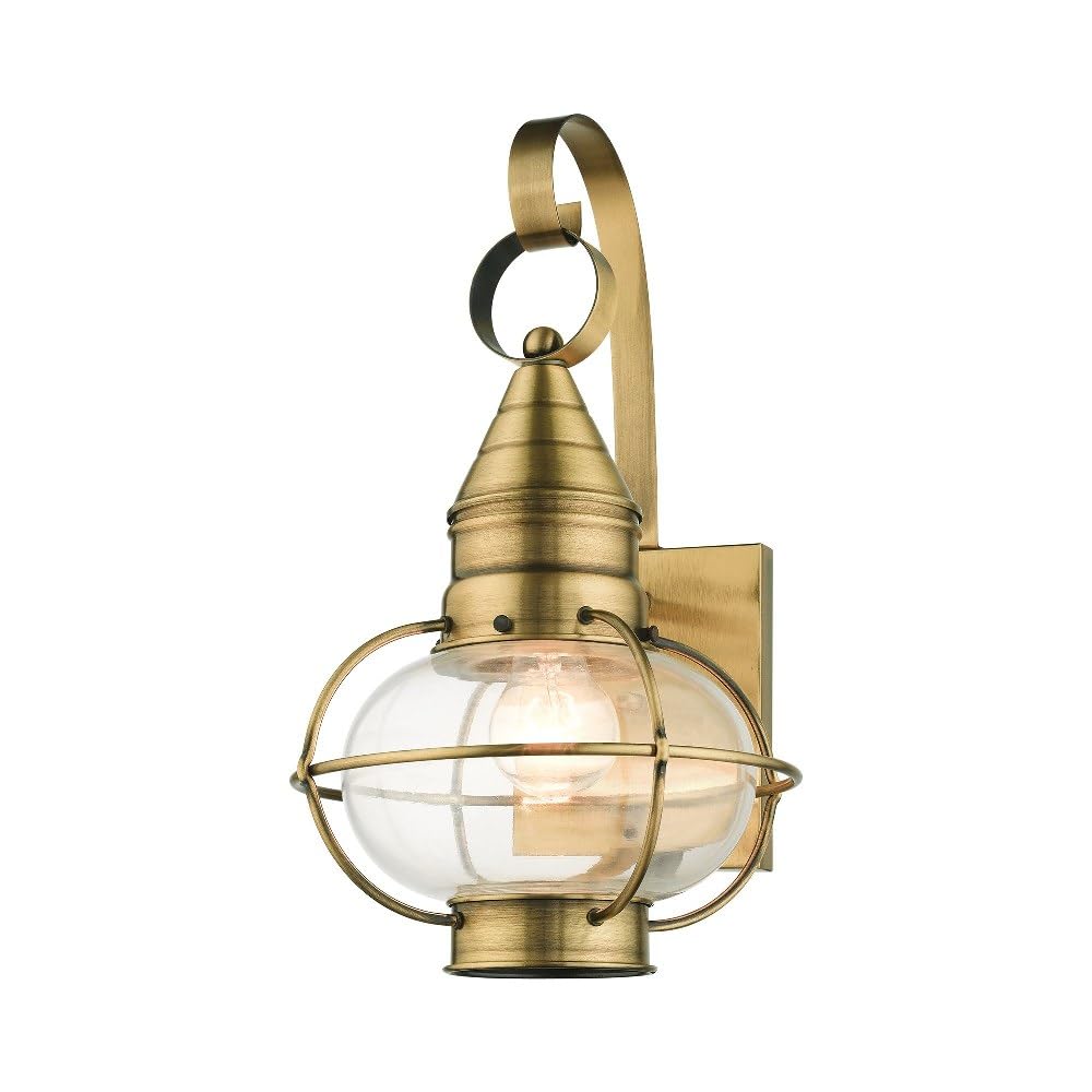 Livex Lighting 26901-04 Black Outdoor Wall Lantern - 8.75