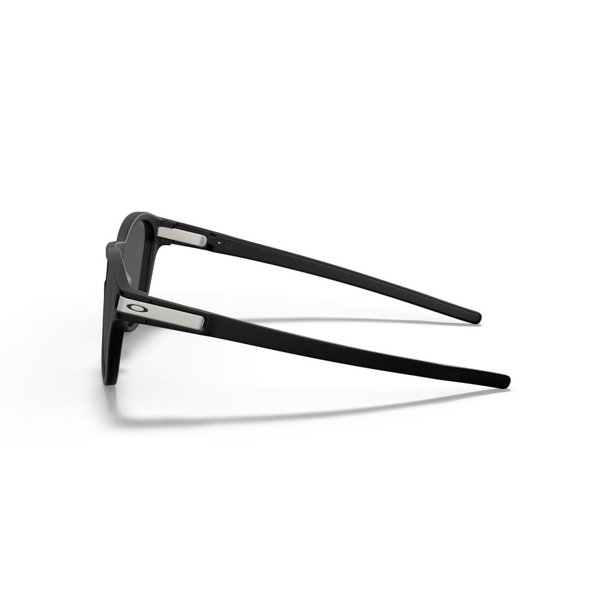 Oakley Latch Sunglasses Matte Black Ink with Prizm Black Polarized Lenses - Low Bridge Fit for Asian Faces (Model 0OO9349 934928) - Perfect for Driving, Outdoor Sports & Fashion Accessory