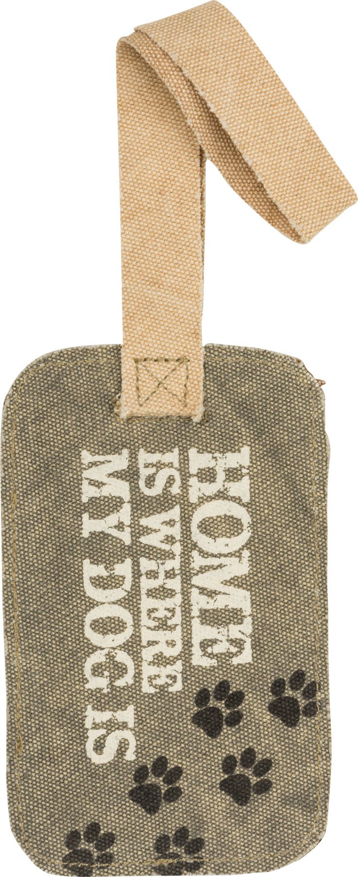 Custom Dog Themed Luggage Tags - 'Home is Where My Dog Is' Personalized Pet ID Tags for Suitcases & Travel Bags | Perfect for Dog Lovers, Air Travel, and Vacation Identification