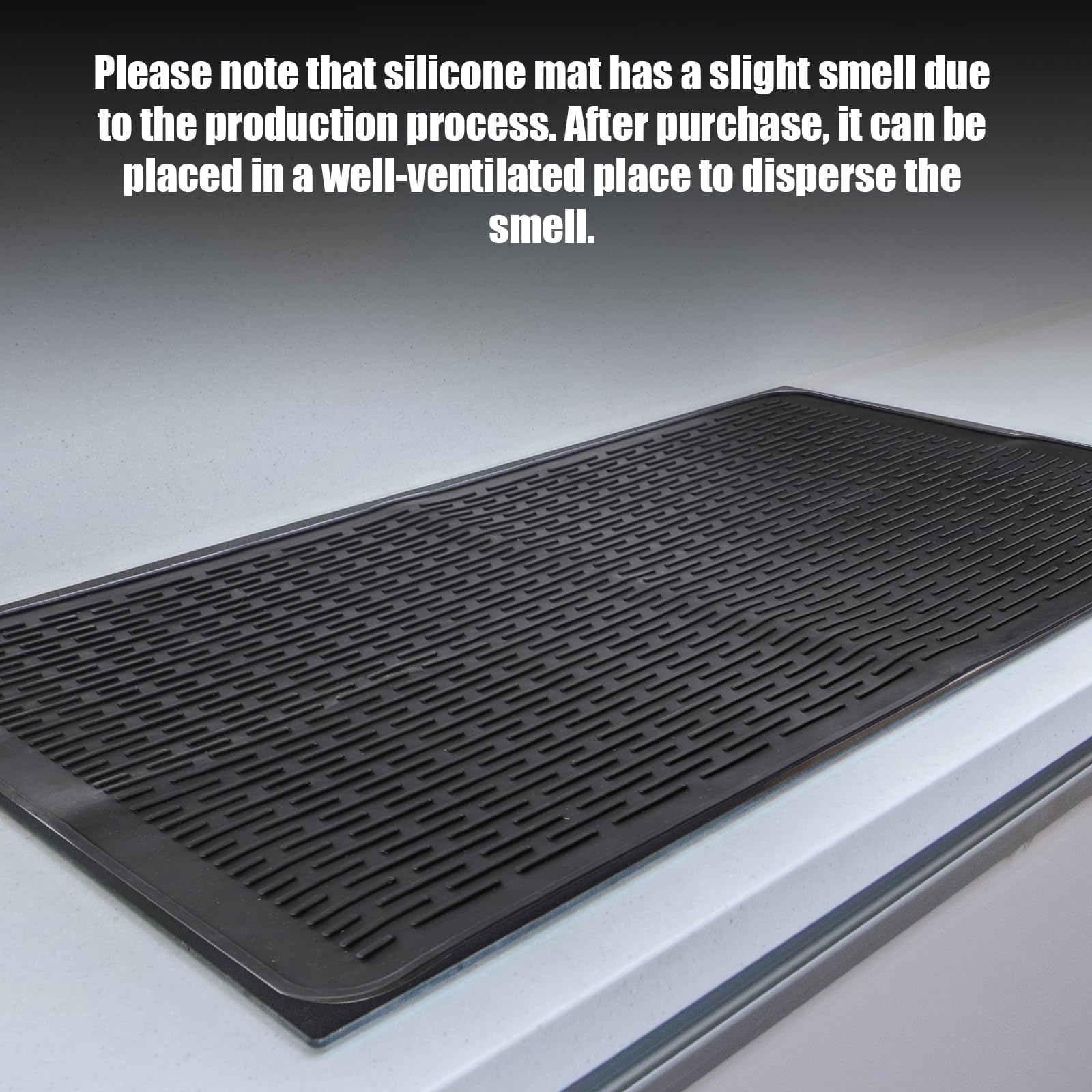 Classic Black Non-Slip Silicone Electric Stove Cover Pad - Heat Resistant Cooktop Protector Mat for Kitchen, RV & Induction Countertops | Perfect for Cooking, Food Prep & Counter Protection