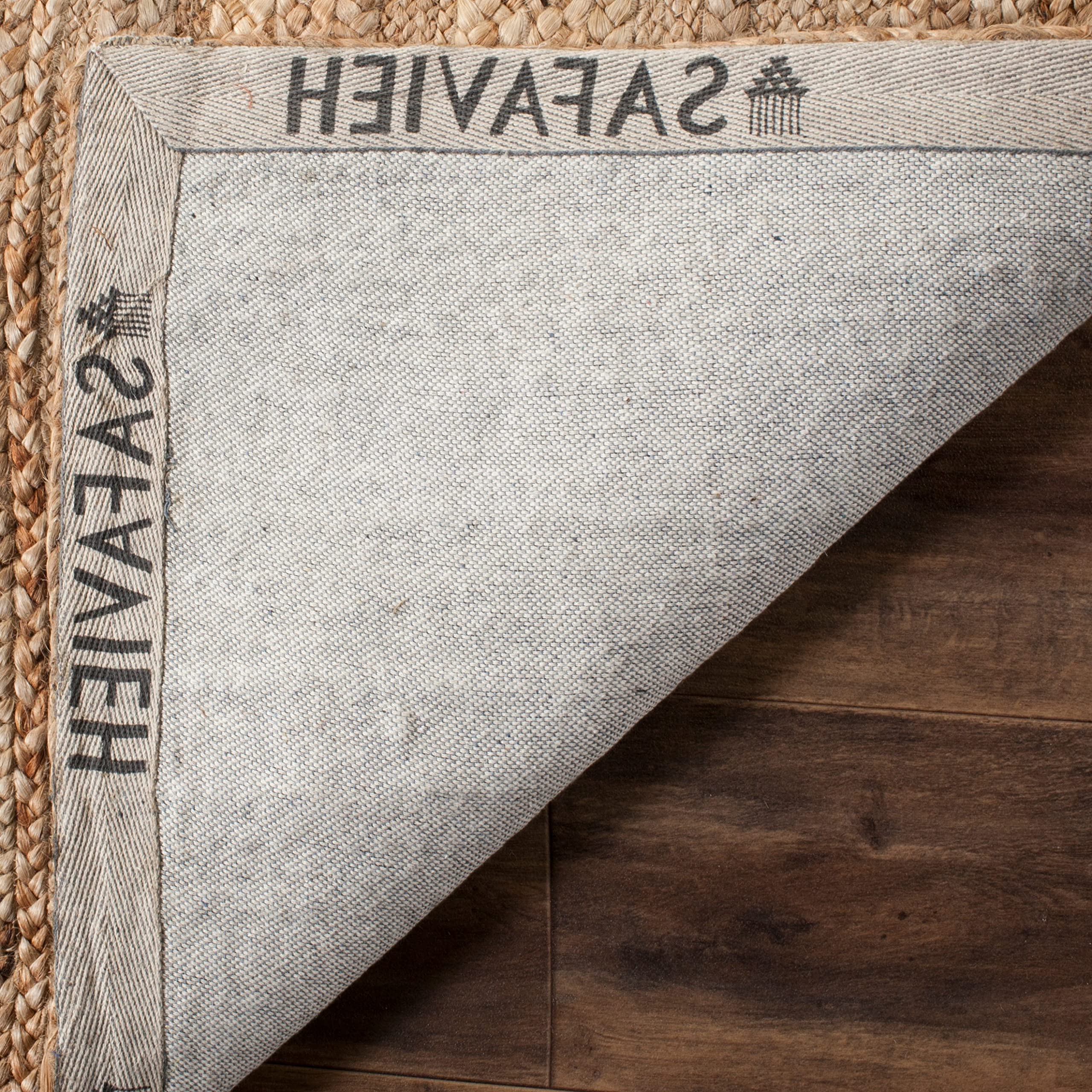 SAFAVIEH Handmade Natural Jute Area Rug 9' x 12' - Farmhouse Style, Durable & Eco-Friendly for High Traffic Areas | Perfect for Living Room, Bedroom, Dining Room & Home Office (NF923A)