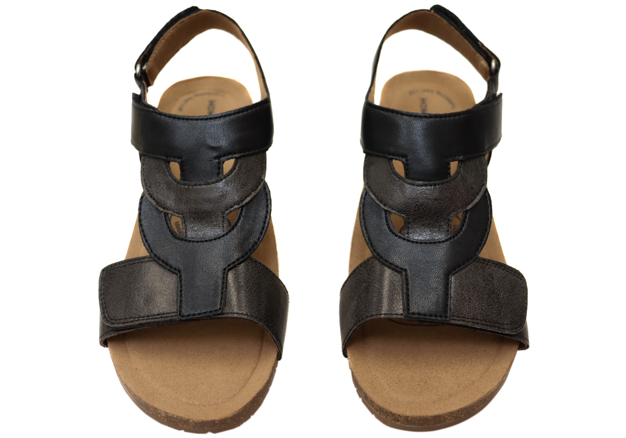 Homyped Logan T Bar Women's Comfortable Wide Fit Sandals - Breathable Summer Sandals for Walking, Travel & Beach Vacations