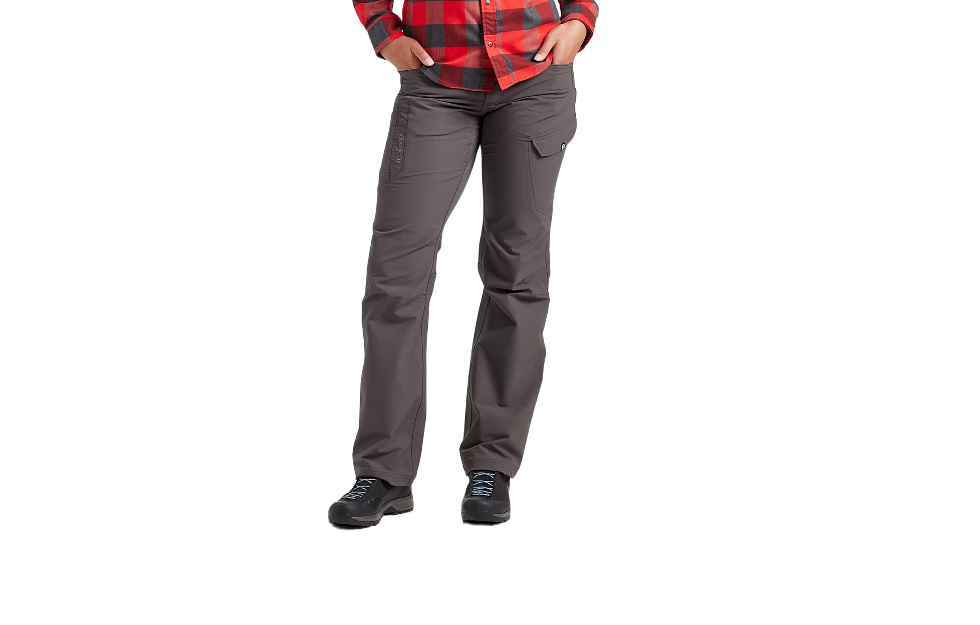 TRUEWERK Women's Workwear Pants - T1 WerkPants - Relaxed Fit, Lightweight, Moisture Wicking Cargo Pants with 4-Way Stretch for Construction, Landscaping & Outdoor Work