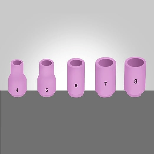 SSimder WP17 TIG Welding Consumables Pack - 28Pcs Tungsten Electrodes, Cups & Accessories for TIG Welding Machines | Perfect for DIY, Metal Fabrication & Automotive Repair