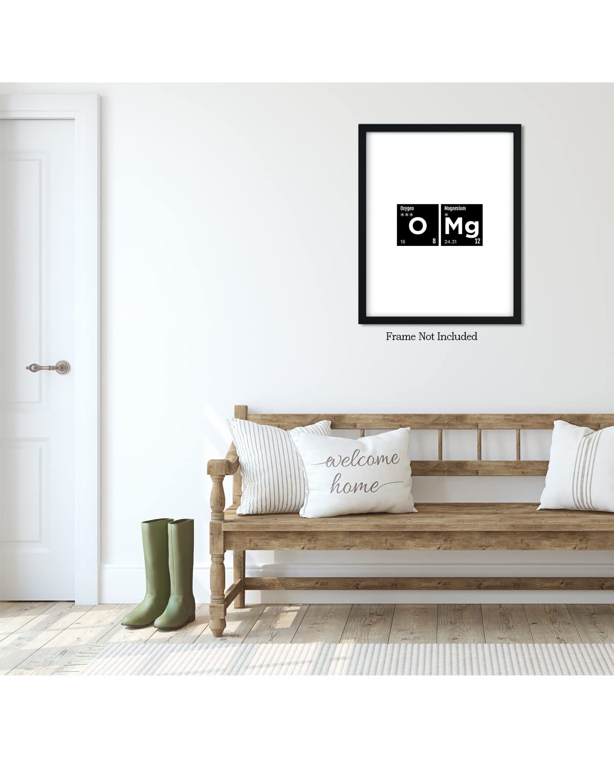Govivo Organic Chemistry Science Wall Art - 16x20 Unframed Poster for Classroom Decor, Teacher Gifts, Office & Cubicle Decoration | Perfect STEM Education & Science Lab Decor