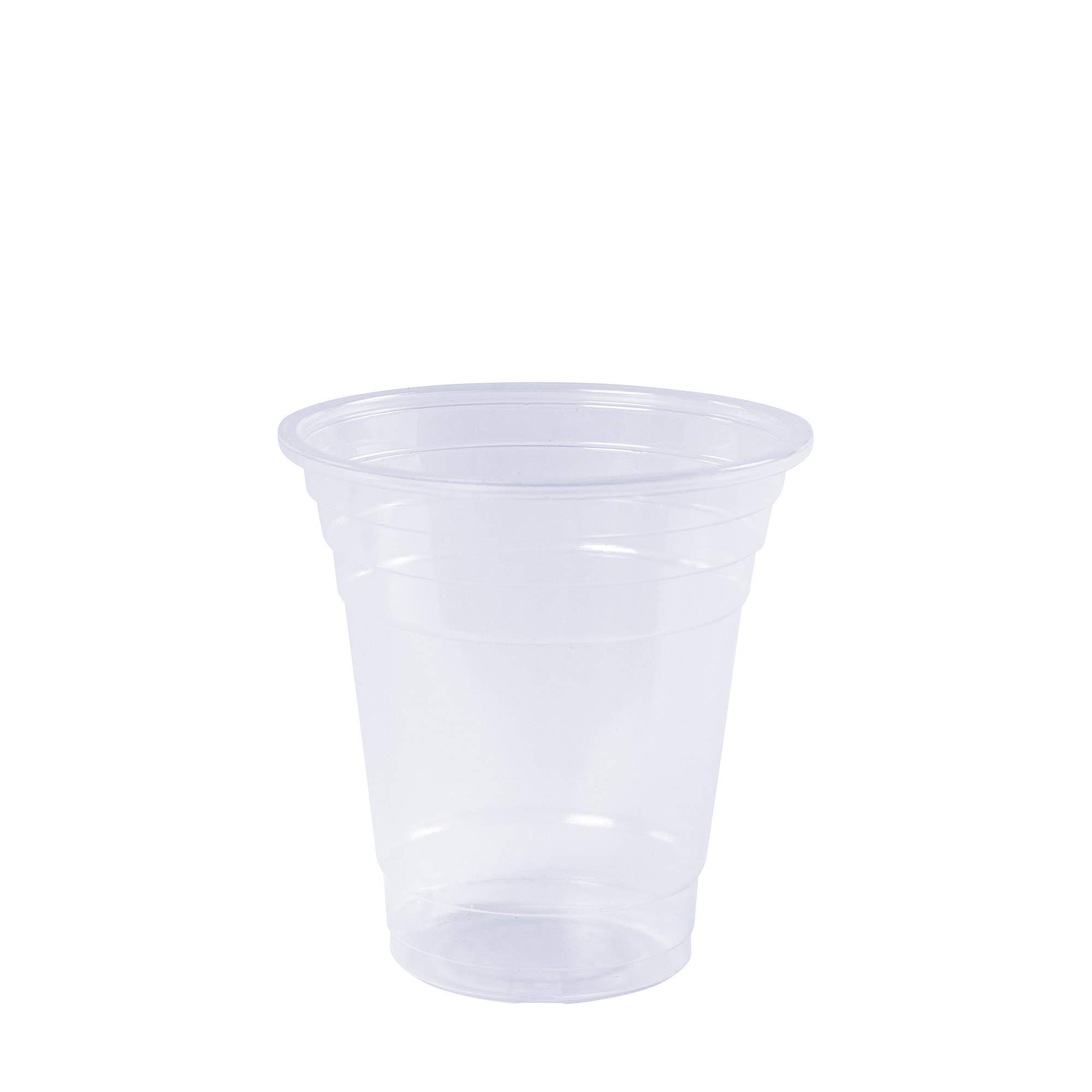 14 oz Clear Plastic Disposable Cold Cups - 50 Count Bulk Pack for Bubble Tea, Boba, Iced Coffee, Smoothies & Party Drinks - Perfect for Cafes, Restaurants, Events & Home Entertaining