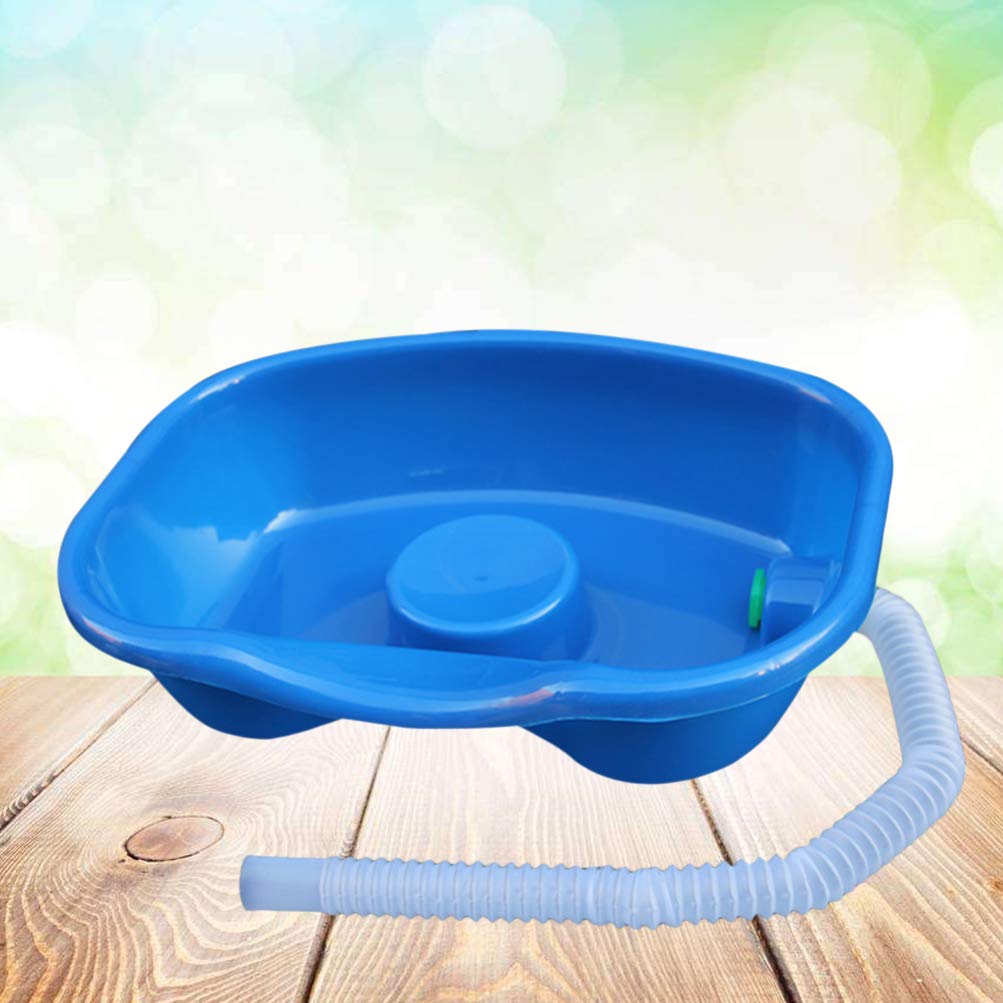 HEALLILY Portable Shampoo Tub - Adjustable Hair Washing Tray for Bedridden Patients, Elderly Care, and Post-Surgery Recovery | Lightweight Shampoo Basin for Home Healthcare, Nursing Homes & Hospitals