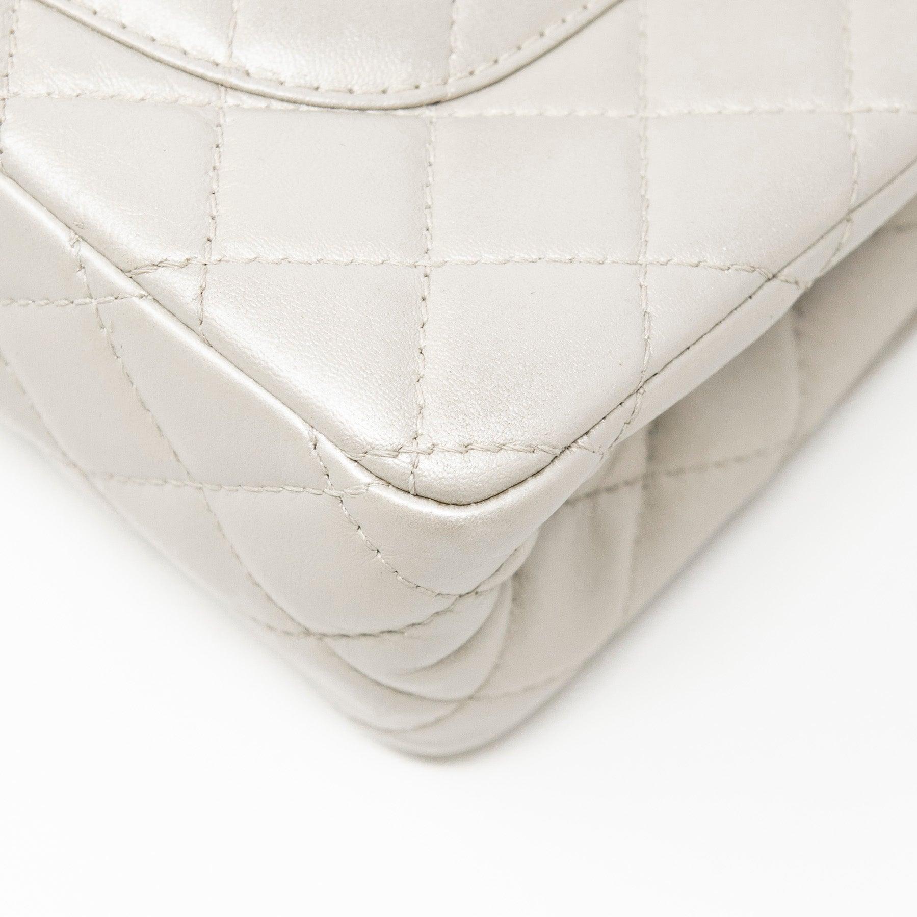 Authentic Chanel Silver 2.55 Reissue 226 Flap Bag - Luxury Designer Handbag for Women | Perfect for Evening Events, Date Nights & Special Occasions