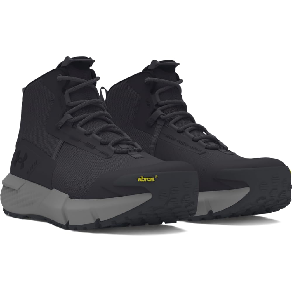 Under Armour Men's Charged Valsetz Mid Walking Boots - Lightweight Hiking Shoes for Outdoor Adventures & Daily Wear