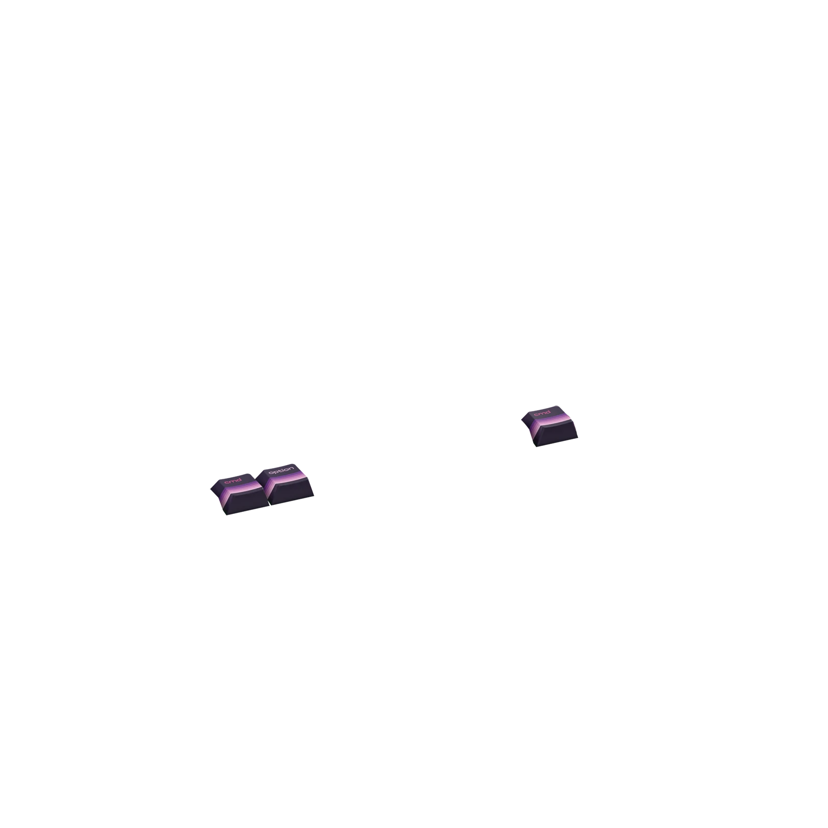 Limited Edition Synth Sunset Keycaps - Custom Mechanical Keyboard Keycaps for Gaming & Typing - Perfect for PC, Mac, and Laptop Keyboards