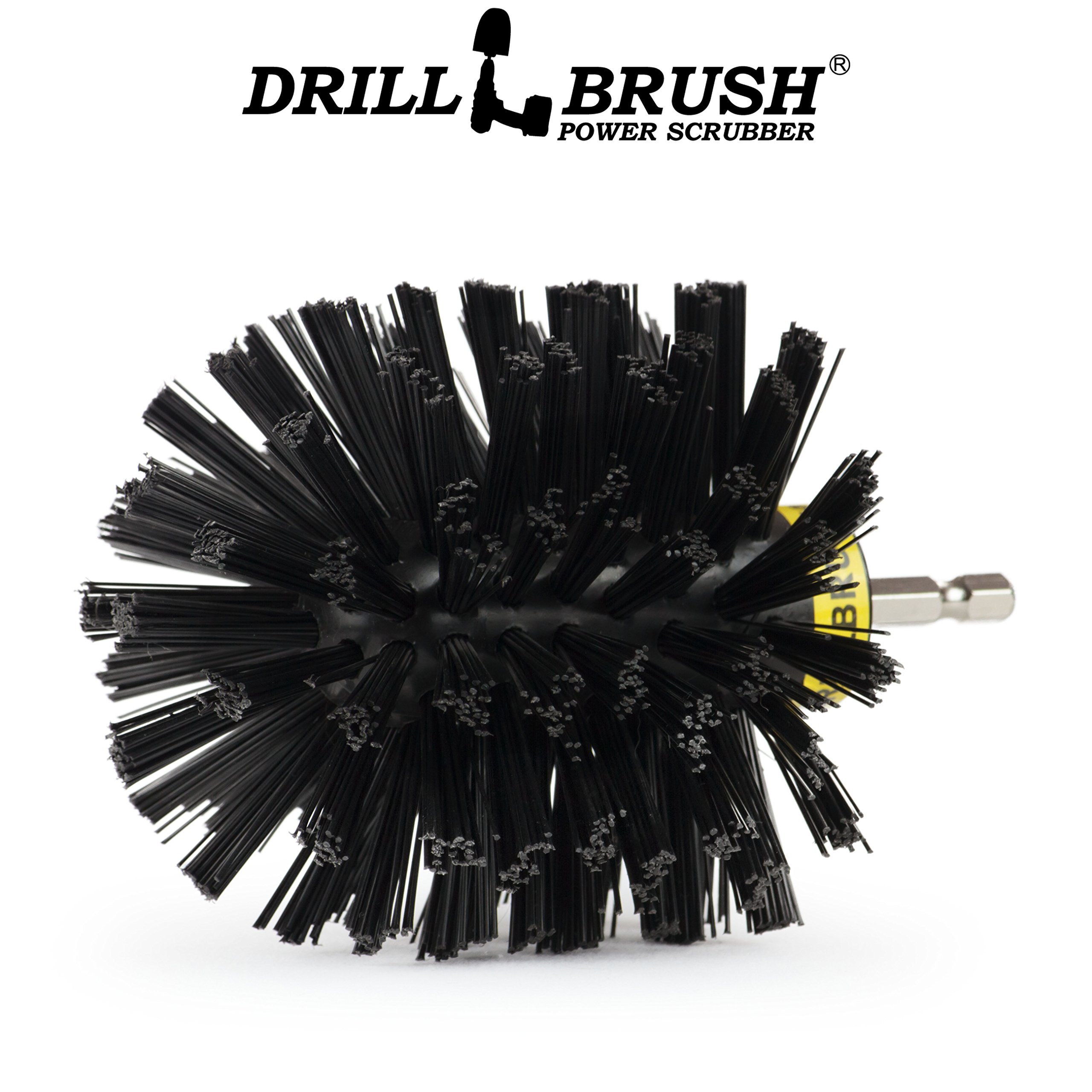Drill Brush Ultra Stiff Scrub Brush - Heavy Duty Cleaning Tool for Tile, Grout & Bathroom - Power Drill Attachment for Deep Cleaning Floors, Showers & Kitchen Surfaces