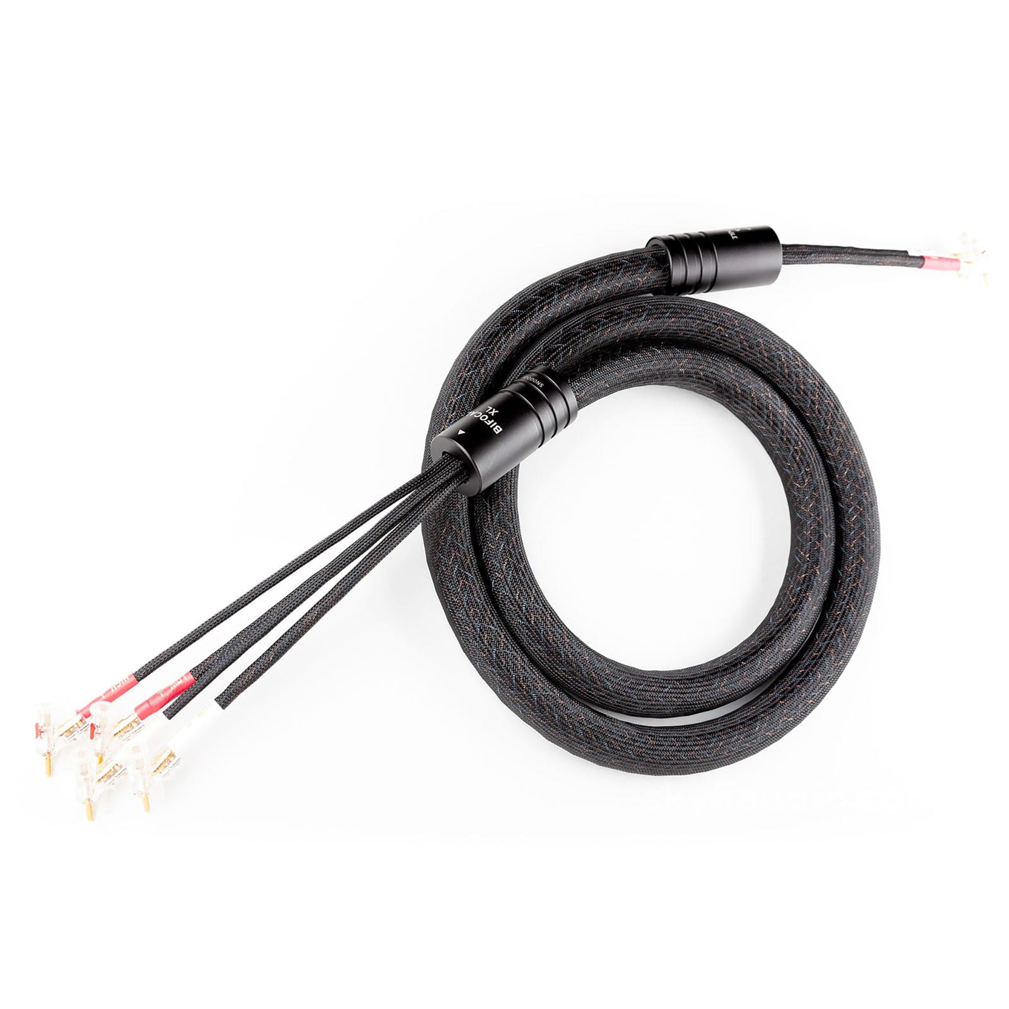 Kimber Bifocal XL 8 Foot Bi-Wire Speaker Cable - Premium Audio Cable for Home Theater & Hi-Fi Systems - Perfect for Surround Sound & Audiophile Setups