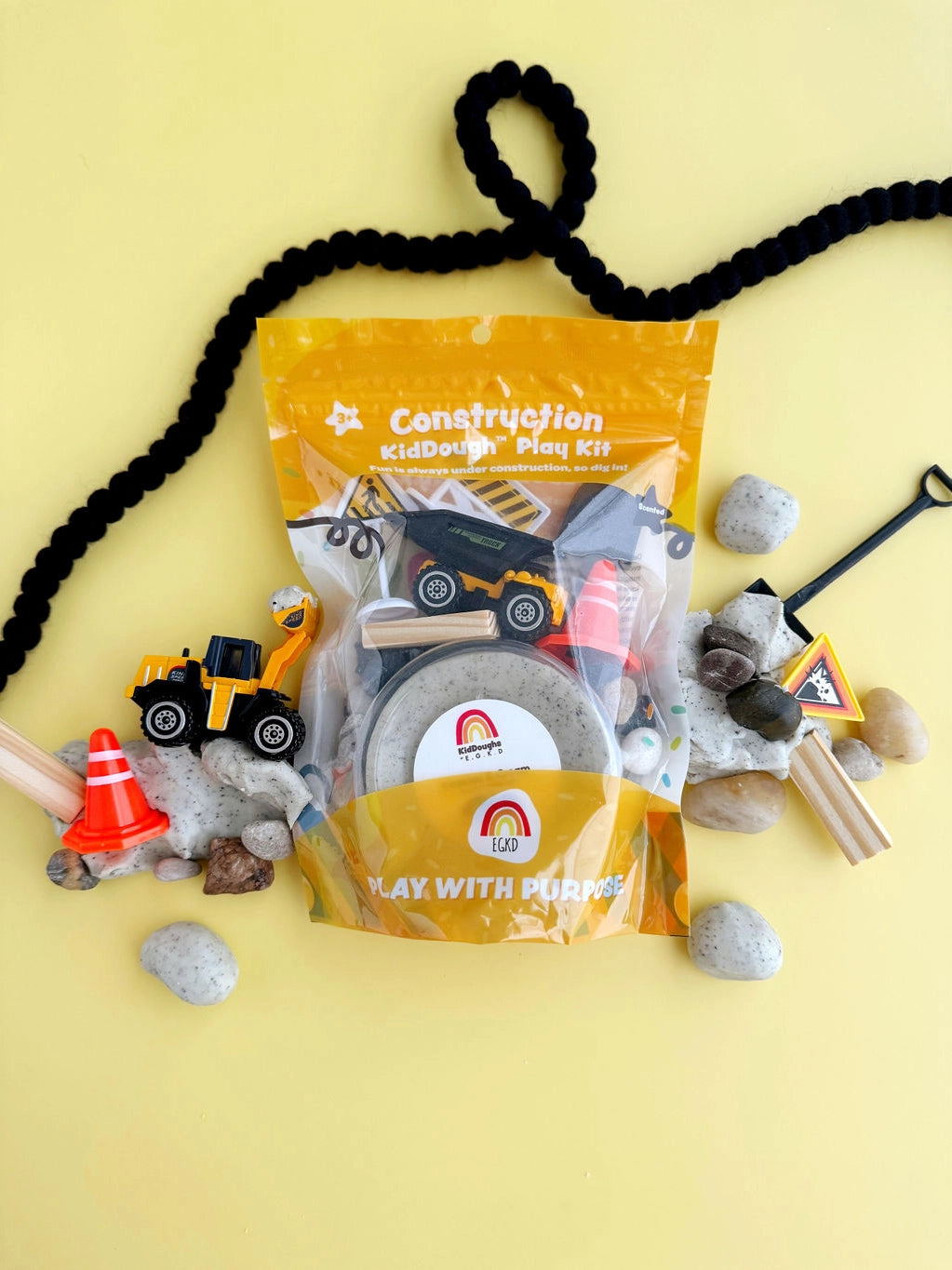 Kiddough Play Kit Construction Toy Set for Kids - STEM Learning Building Blocks for Creative Play - Perfect for Indoor & Outdoor Activities, Birthday Gifts, and Classroom Educational Toys