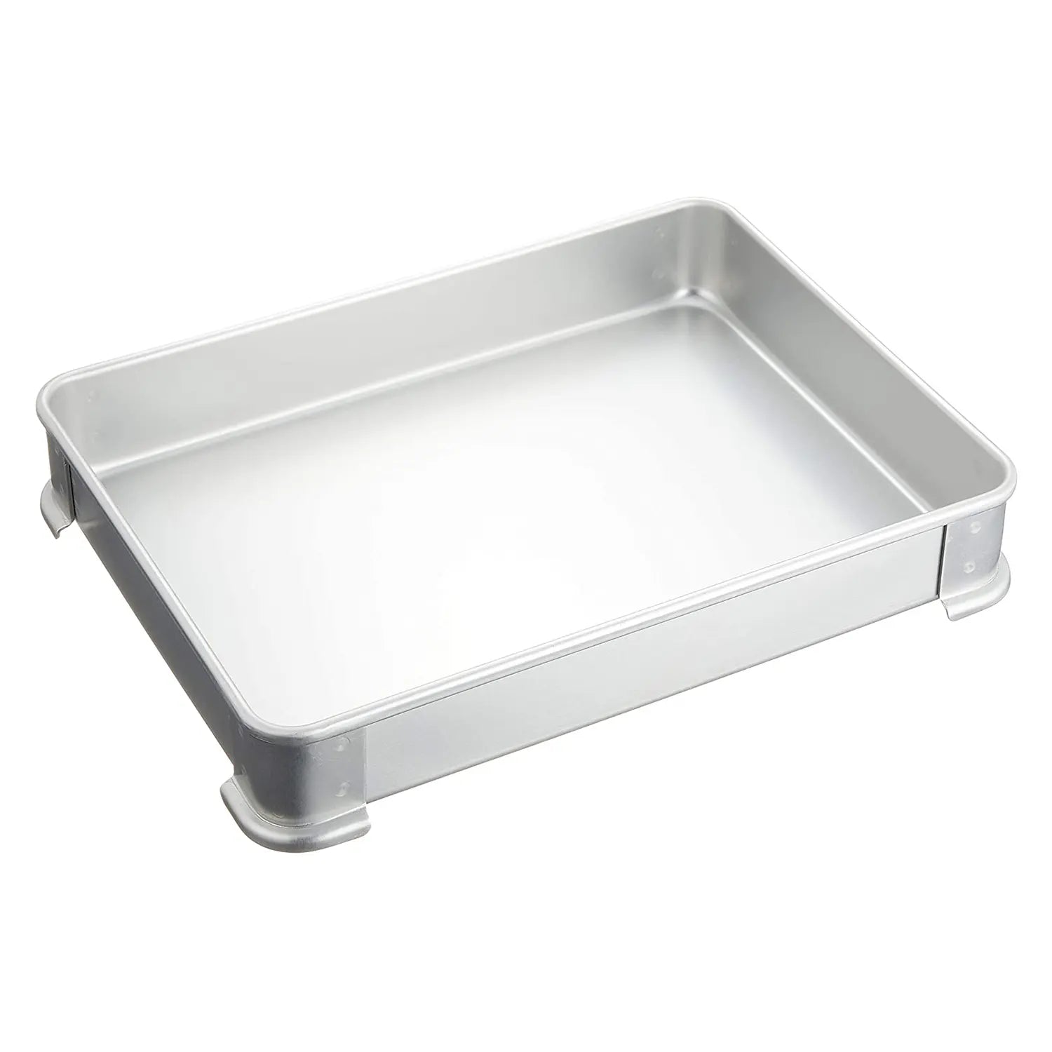 EBM Anodized Aluminum Stackable Serving Tray for Dumplings, Noodles & Sushi - Perfect for Asian Cuisine, Party Appetizers & Restaurant Serving