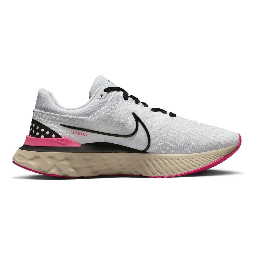 Nike React Infinity Run Flyknit 3 Running Shoes for Men - Lightweight Cushioned Sneakers for Long Distance Running & Training