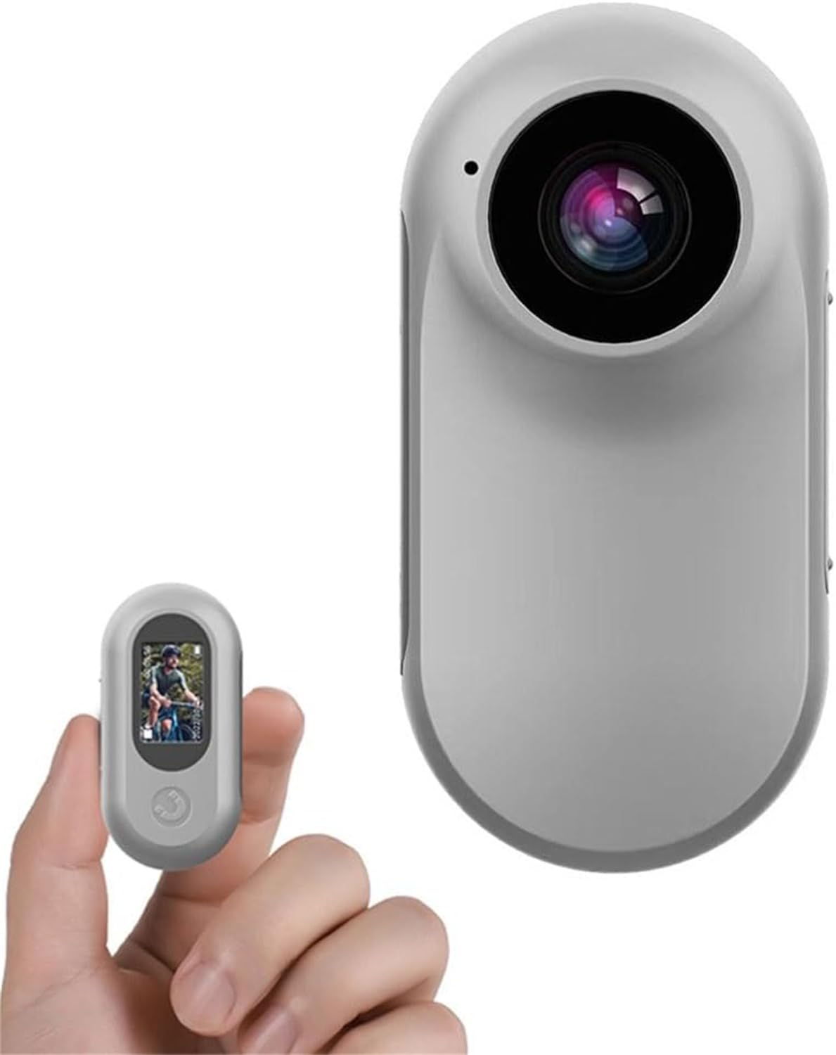 Ashopfun HD 1080P Thumb Action Camera - Waterproof Mini Sports Camera for Cycling & Outdoor Adventures