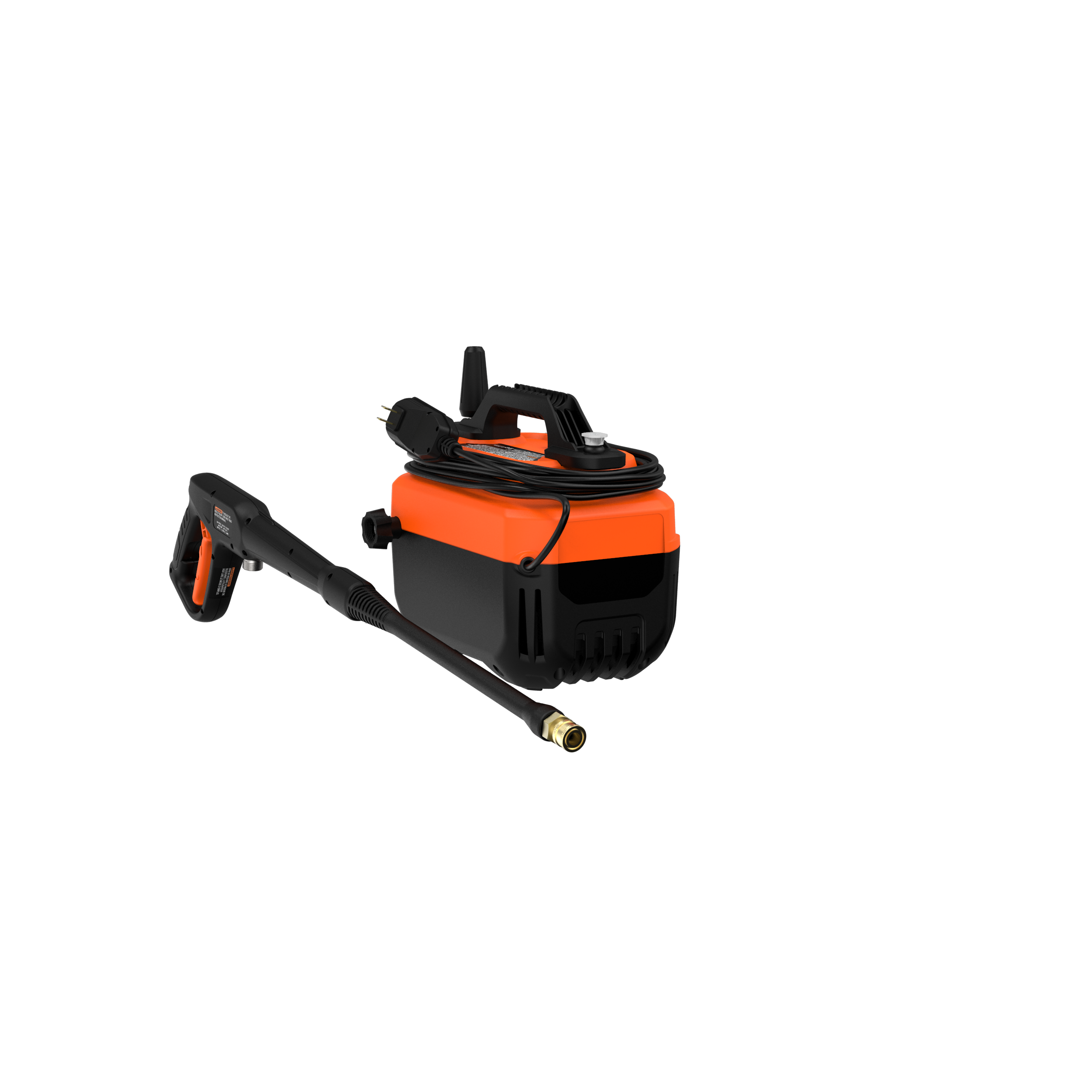 1,600 MAX PSI Electric Pressure Washer - 1.2 GPM Cold Water Power Cleaner for Home, Driveway, Deck, Patio & Car Washing