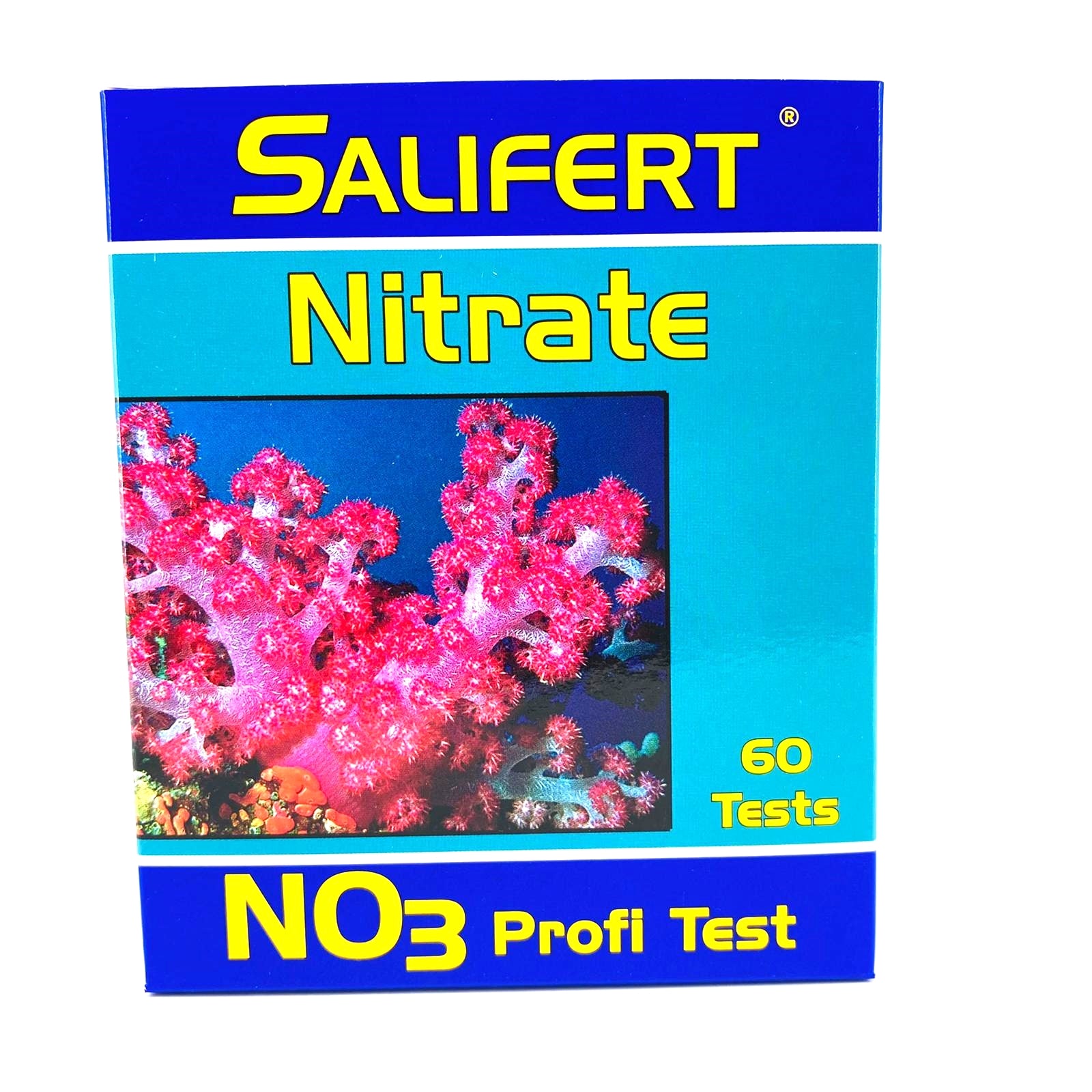 SALIFERT Nitrate (NO3) Test Kit for Saltwater Aquariums - Accurate Marine Water Testing for Reef Tanks & Fish Tanks